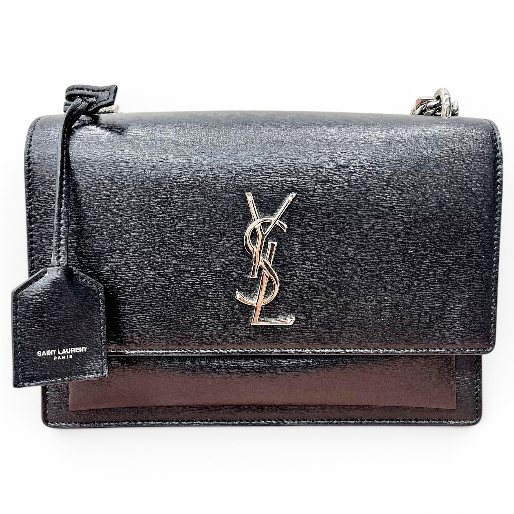 Sunset leather handbag