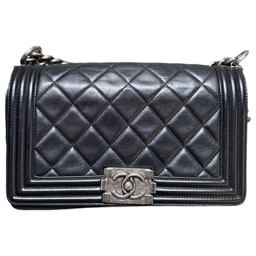 Boy pony-style calfskin handbag