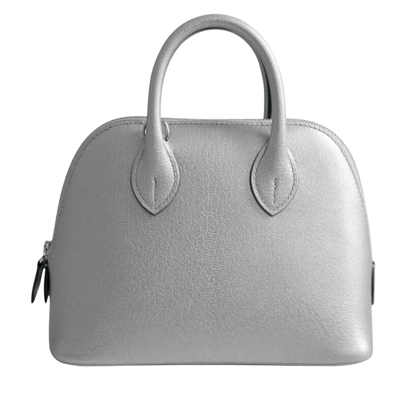 Hermes Argent Chèvre Chamkilight Mini Bolide 1923 Palladium Hardware, 2026