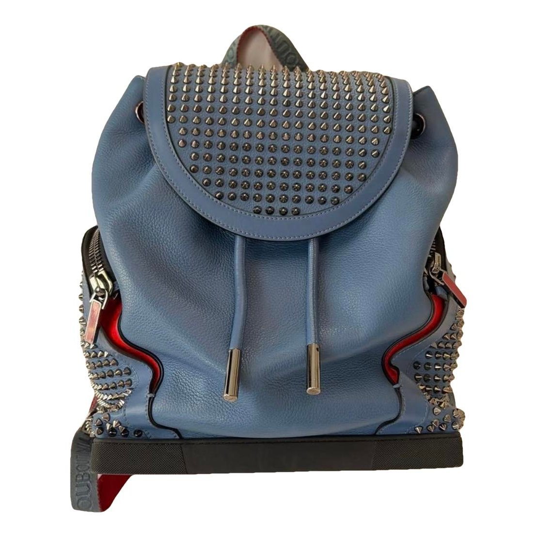 Leather backpack