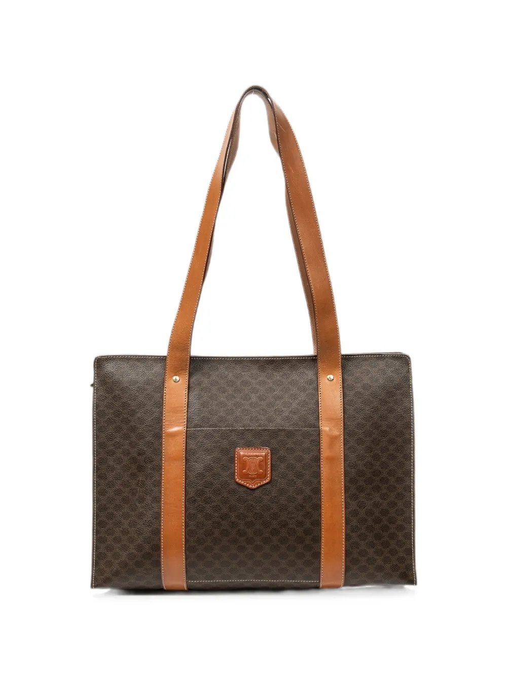 Macadam pattern tote bag