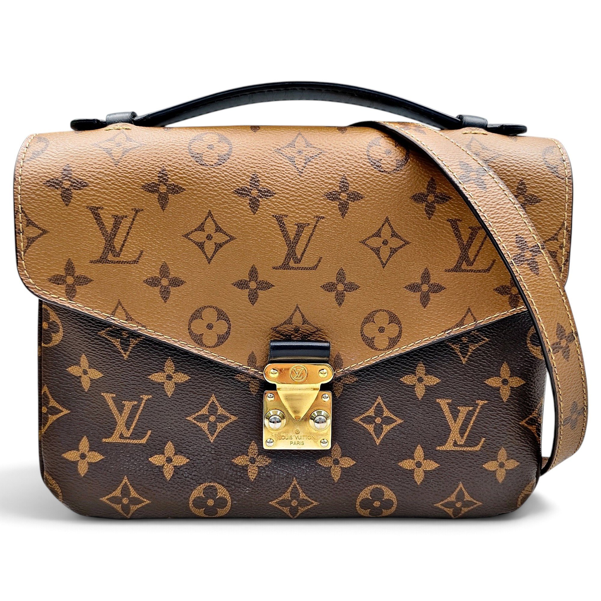 Metis leather handbag