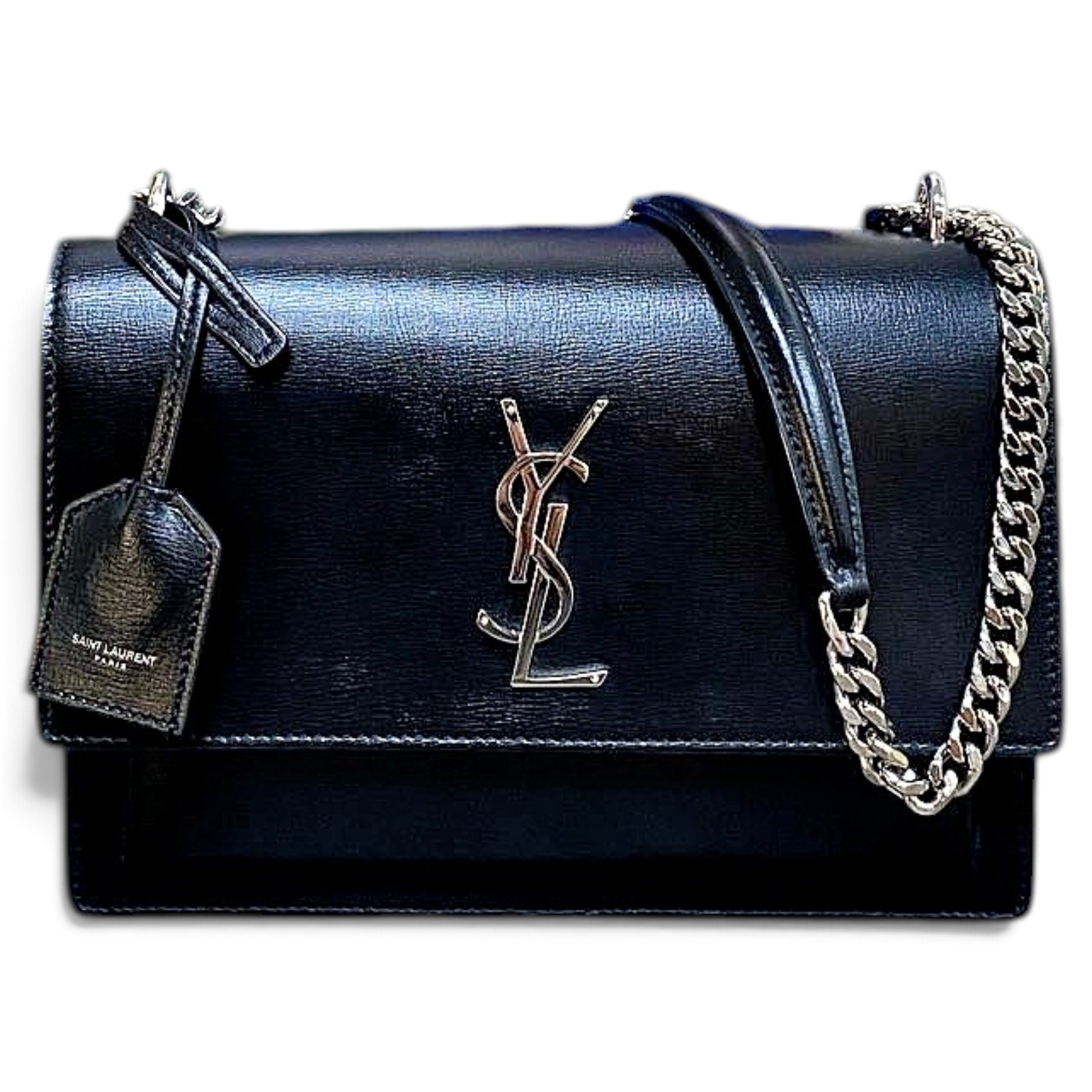 Sunset leather handbag