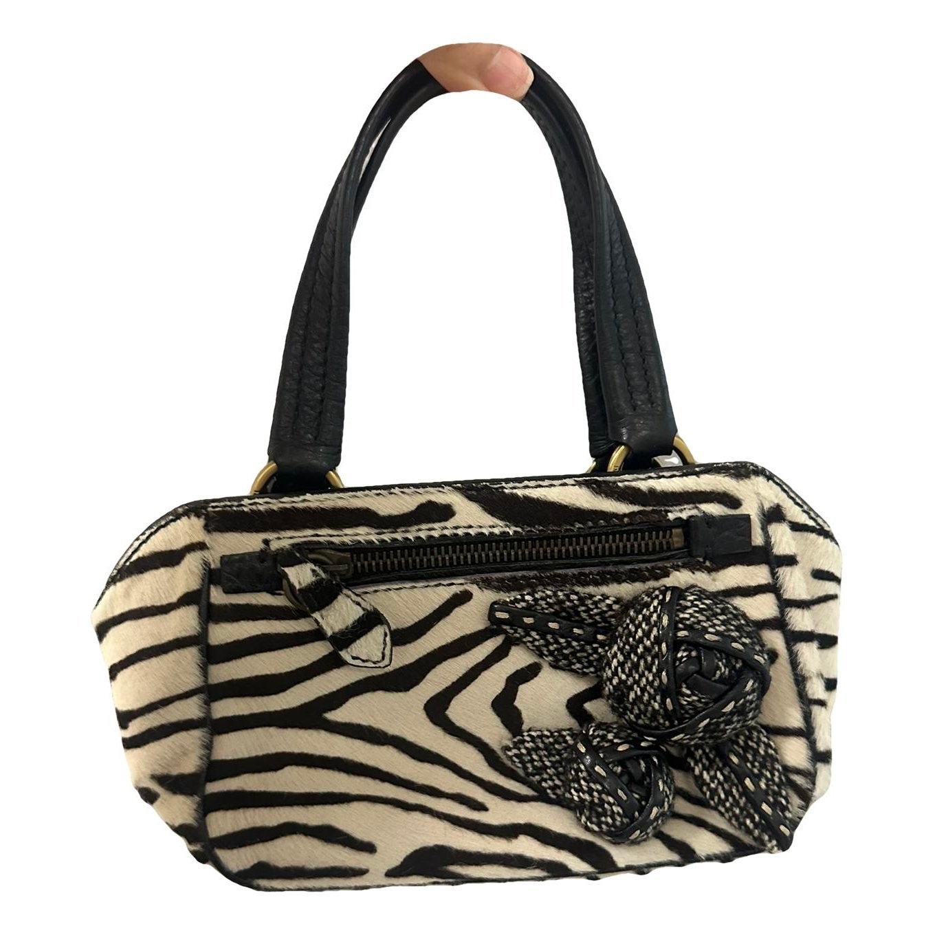 Leather mini bag