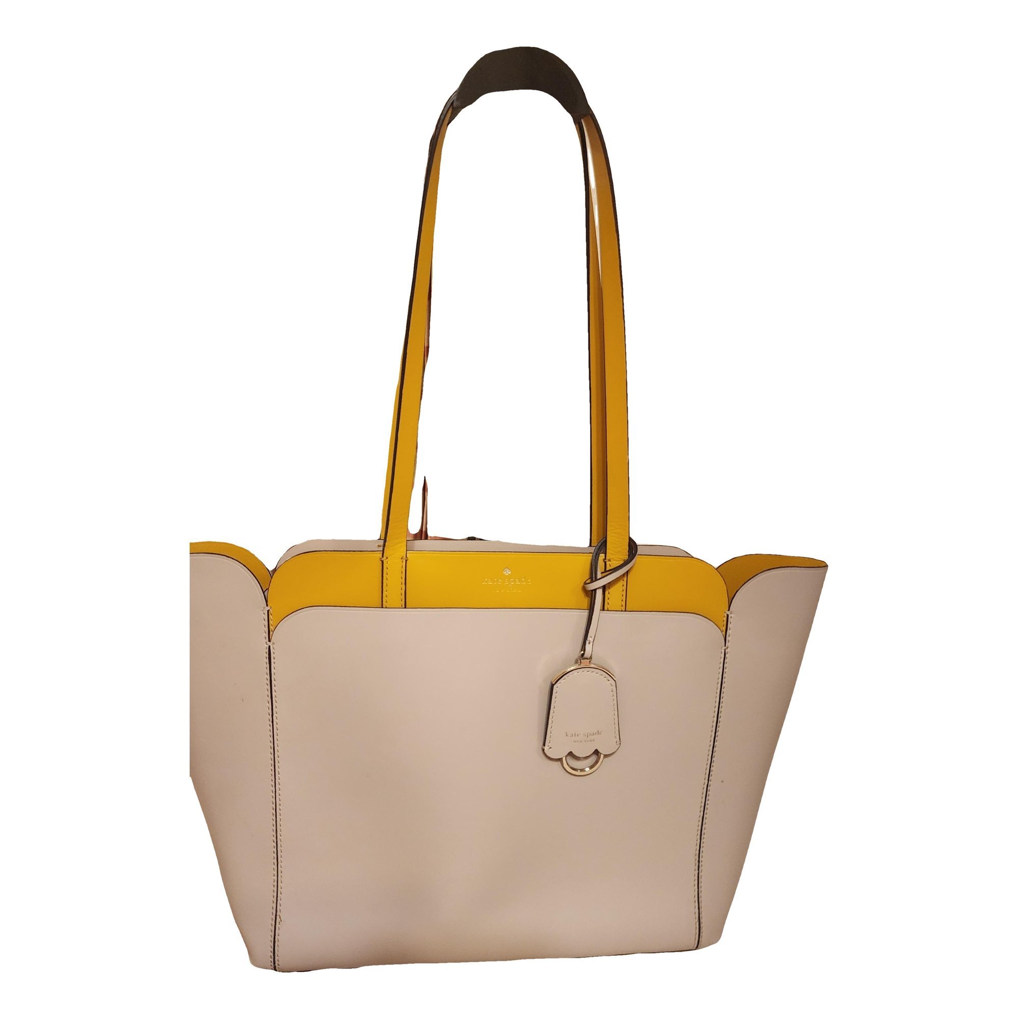 Leather tote