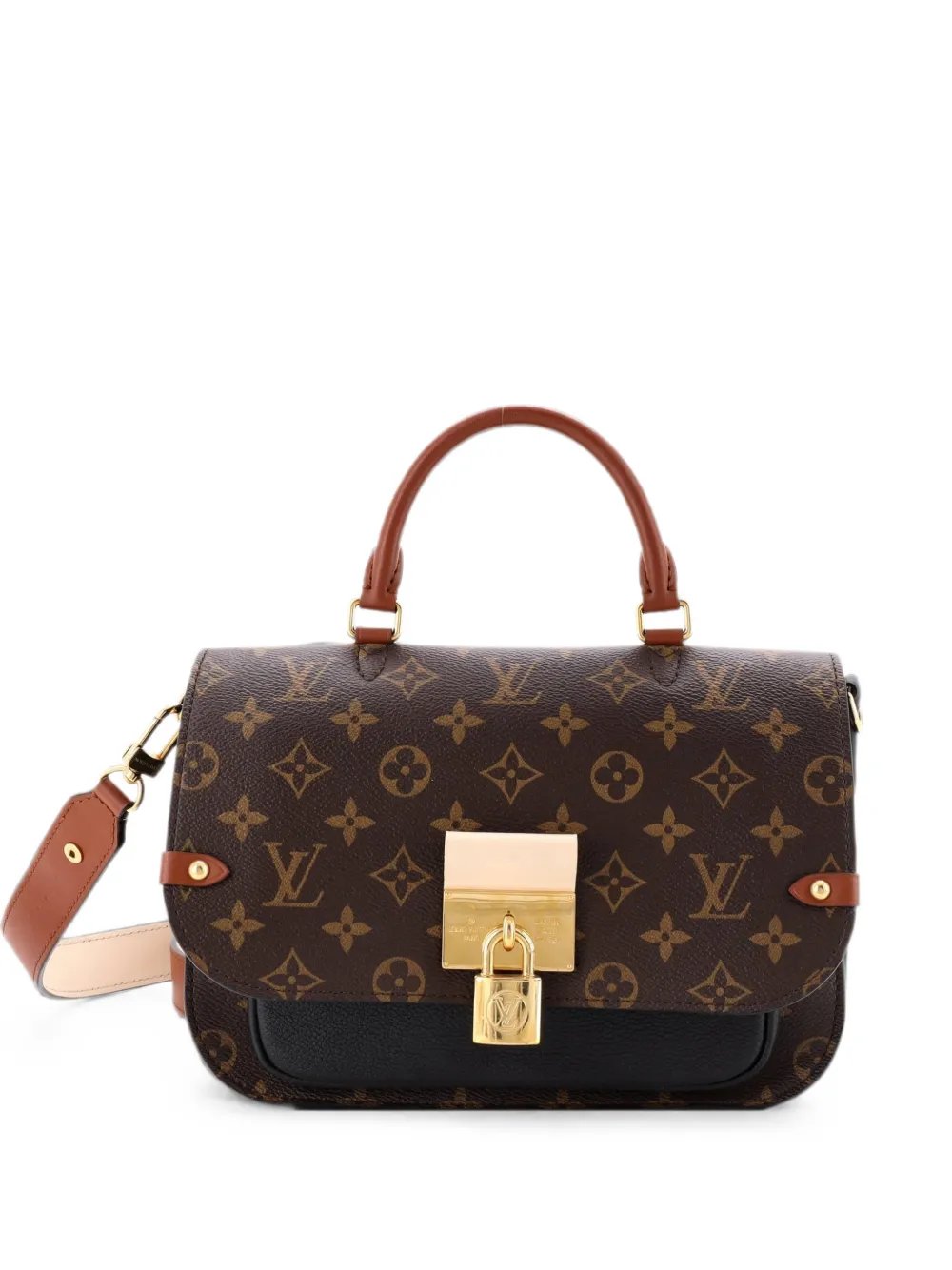 Vaugirard Handbag Monogram Canvas with Leather satchel