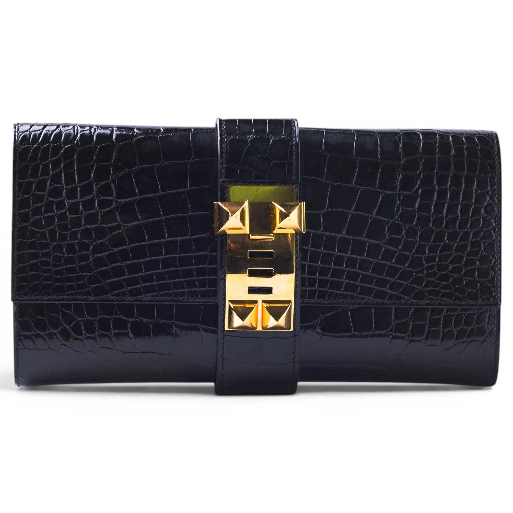 Médor leather handbag