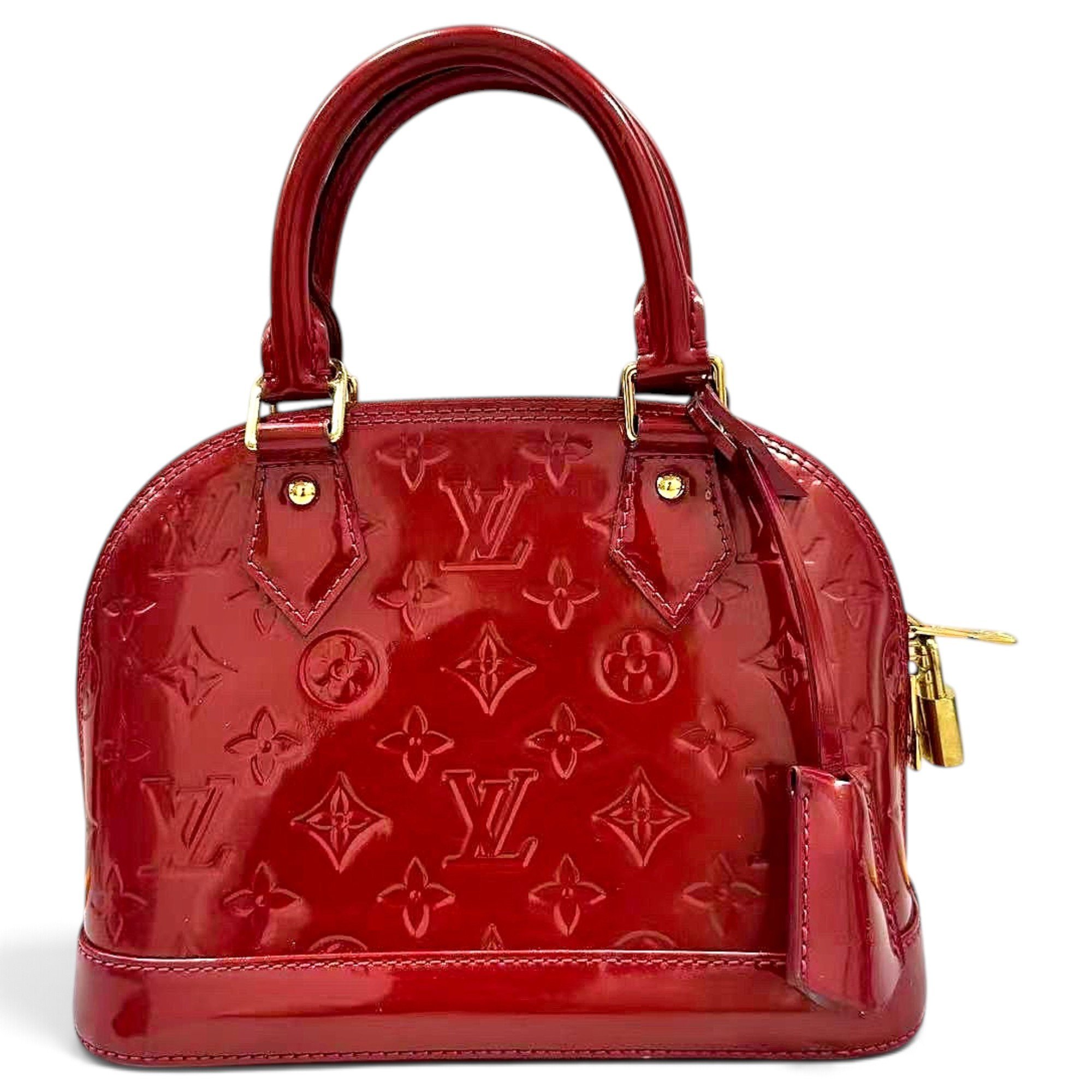 Alma BB patent leather handbag