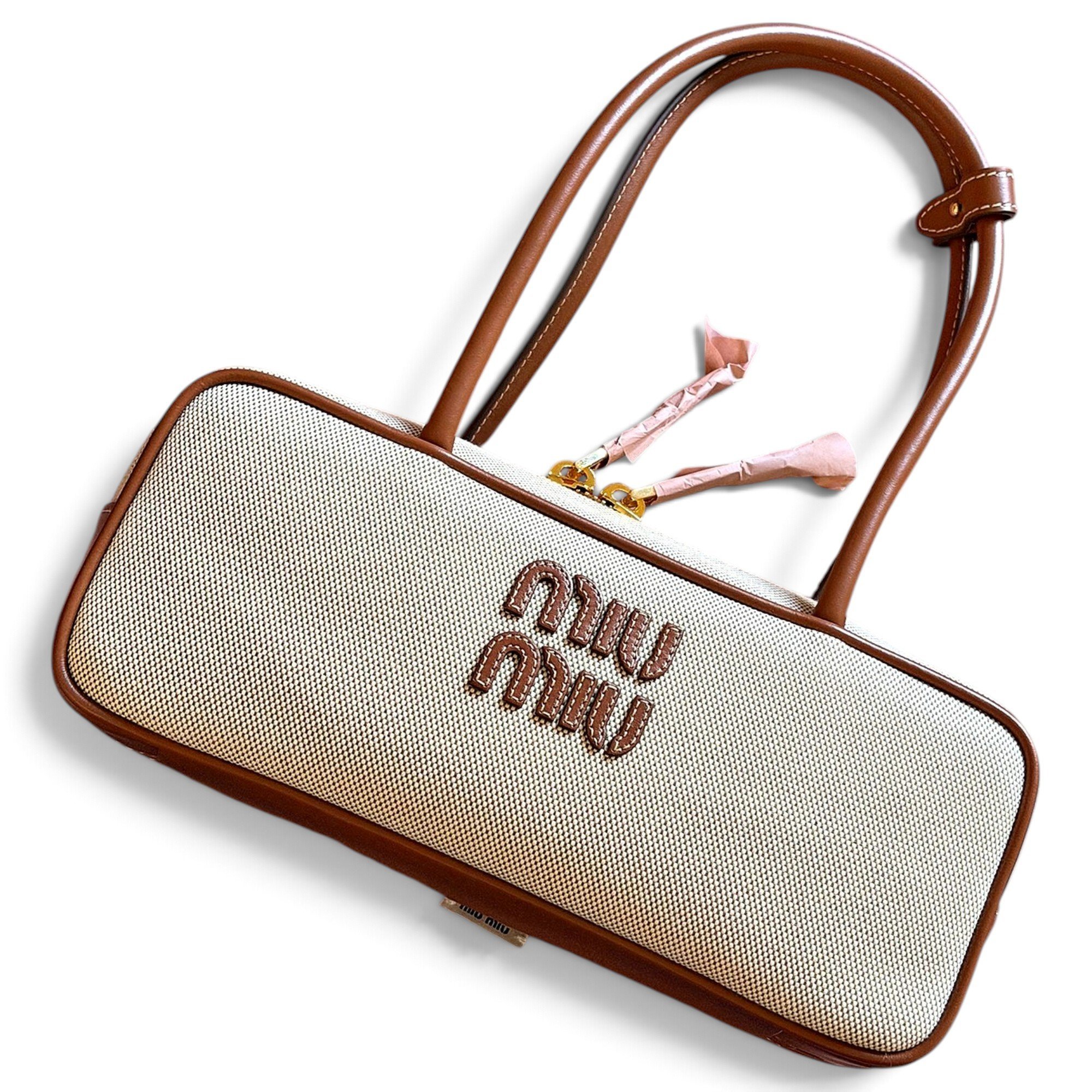 Beau leather handbag