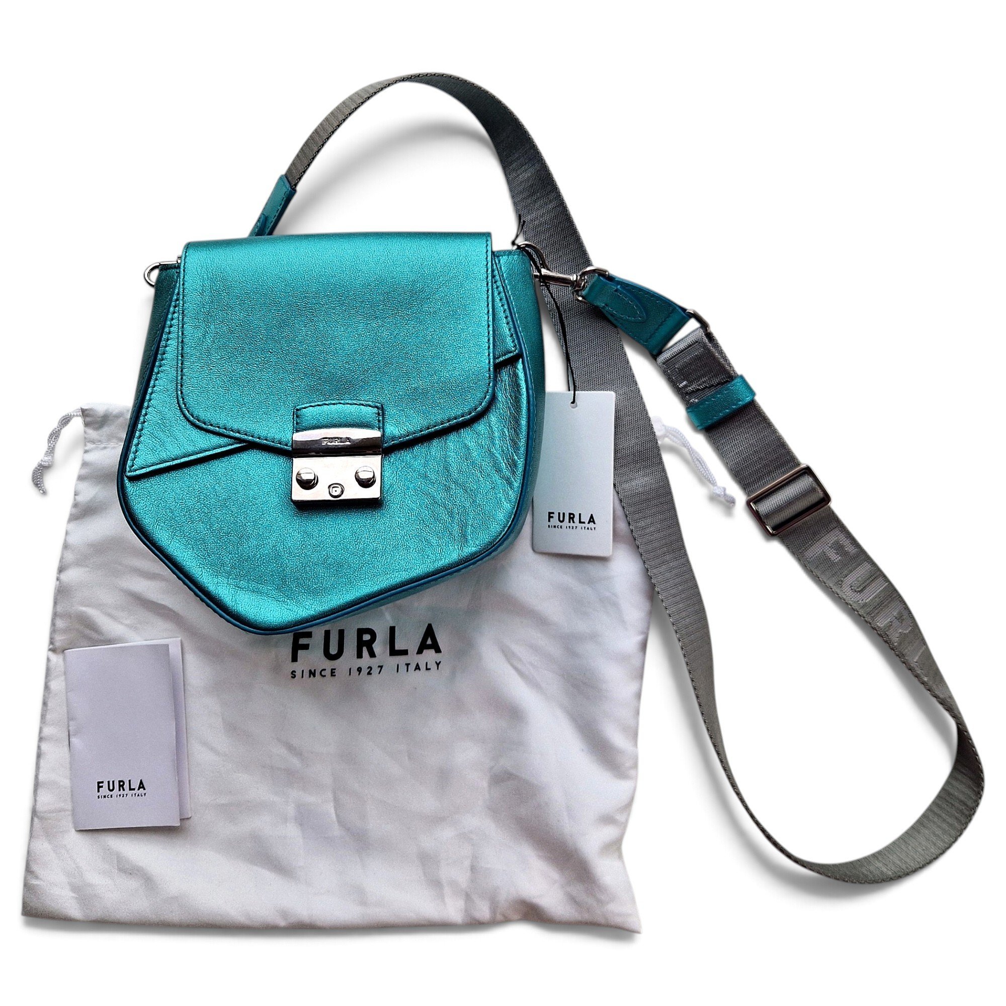 Metropolis leather handbag