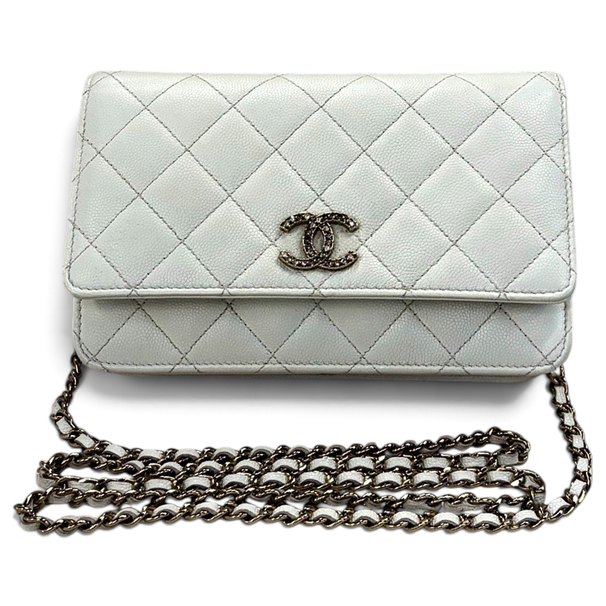 Wallet On Chain Timeless/Classique leather crossbody bag