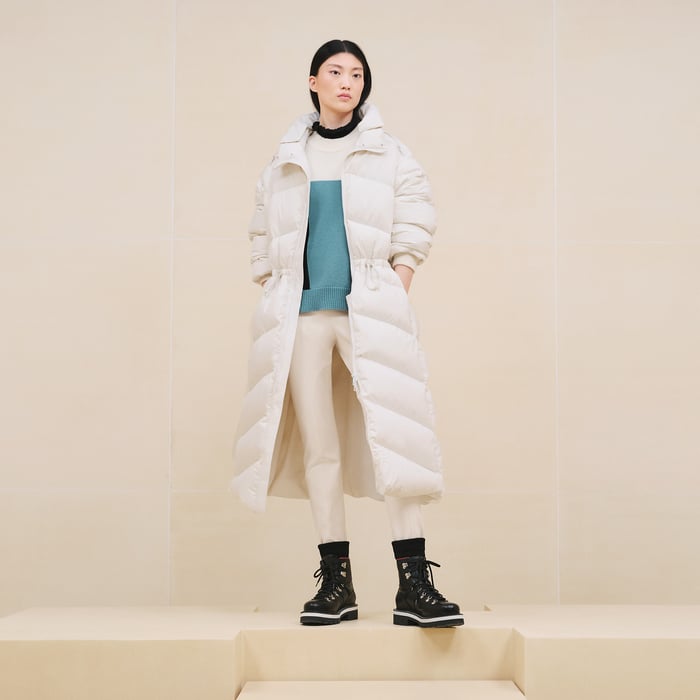 롱 푸퍼 코트