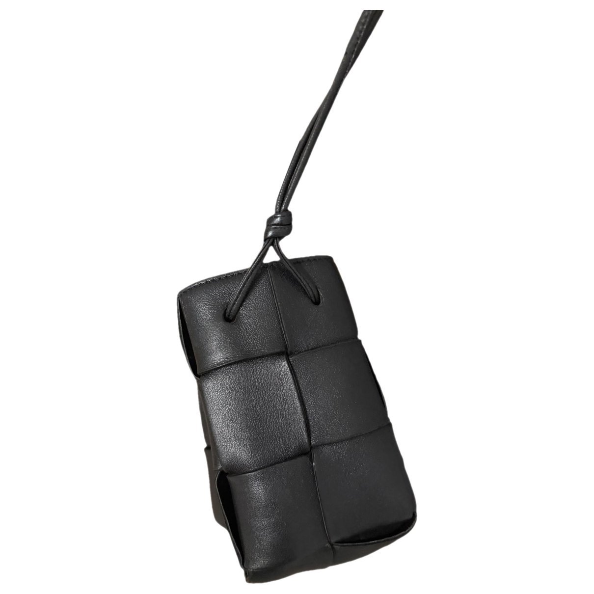 Cassette Bucket leather handbag