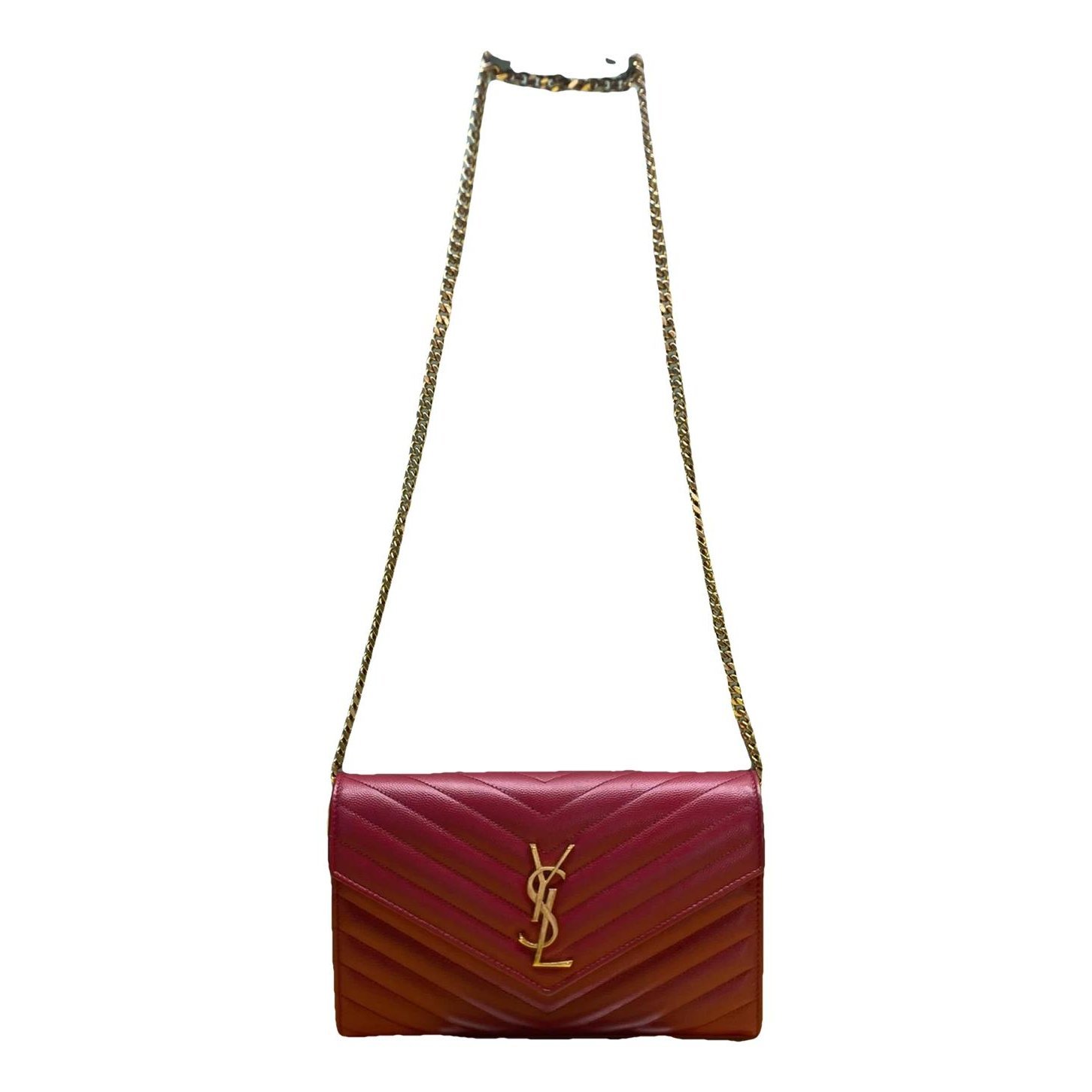 Portefeuille enveloppe leather handbag