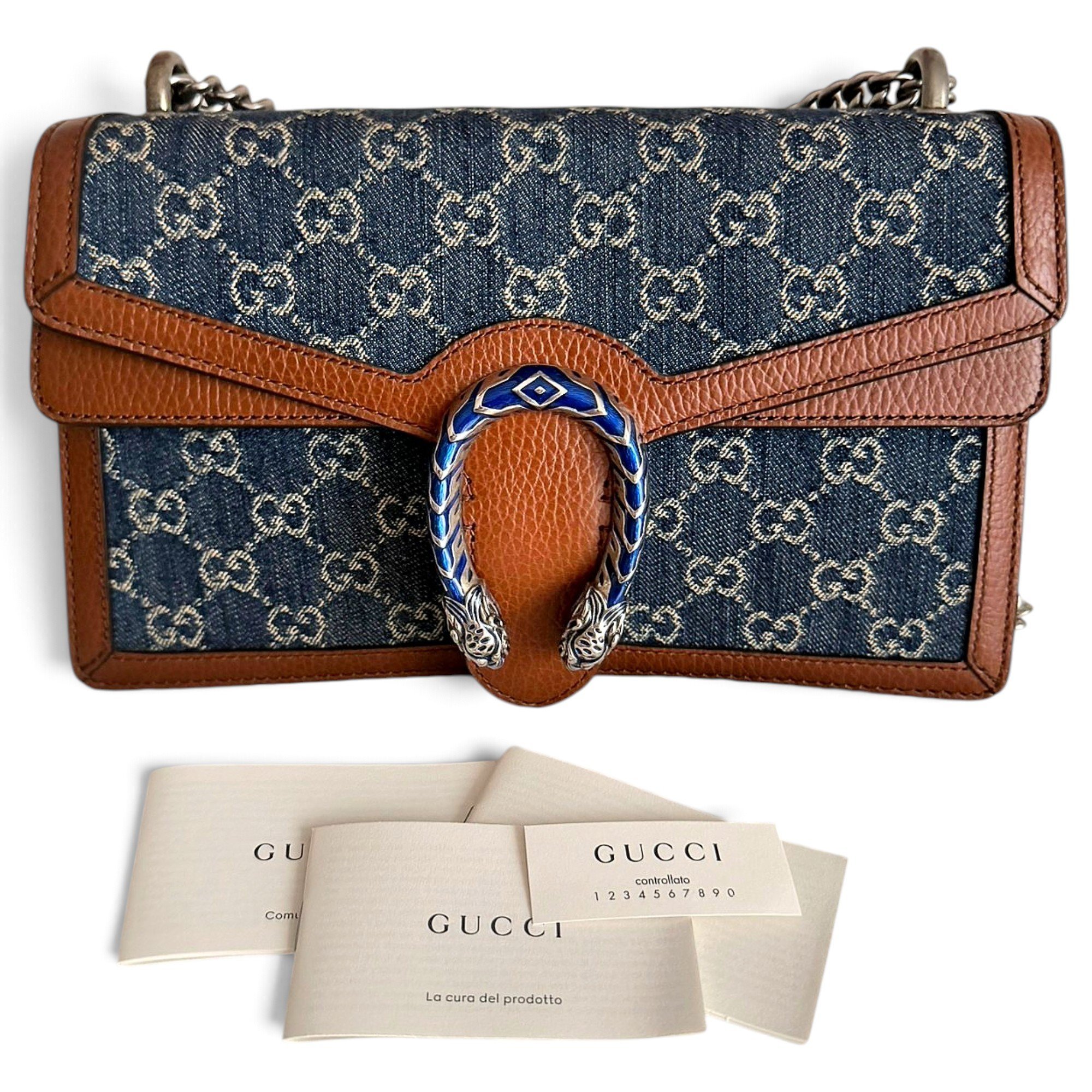 Dionysus leather handbag