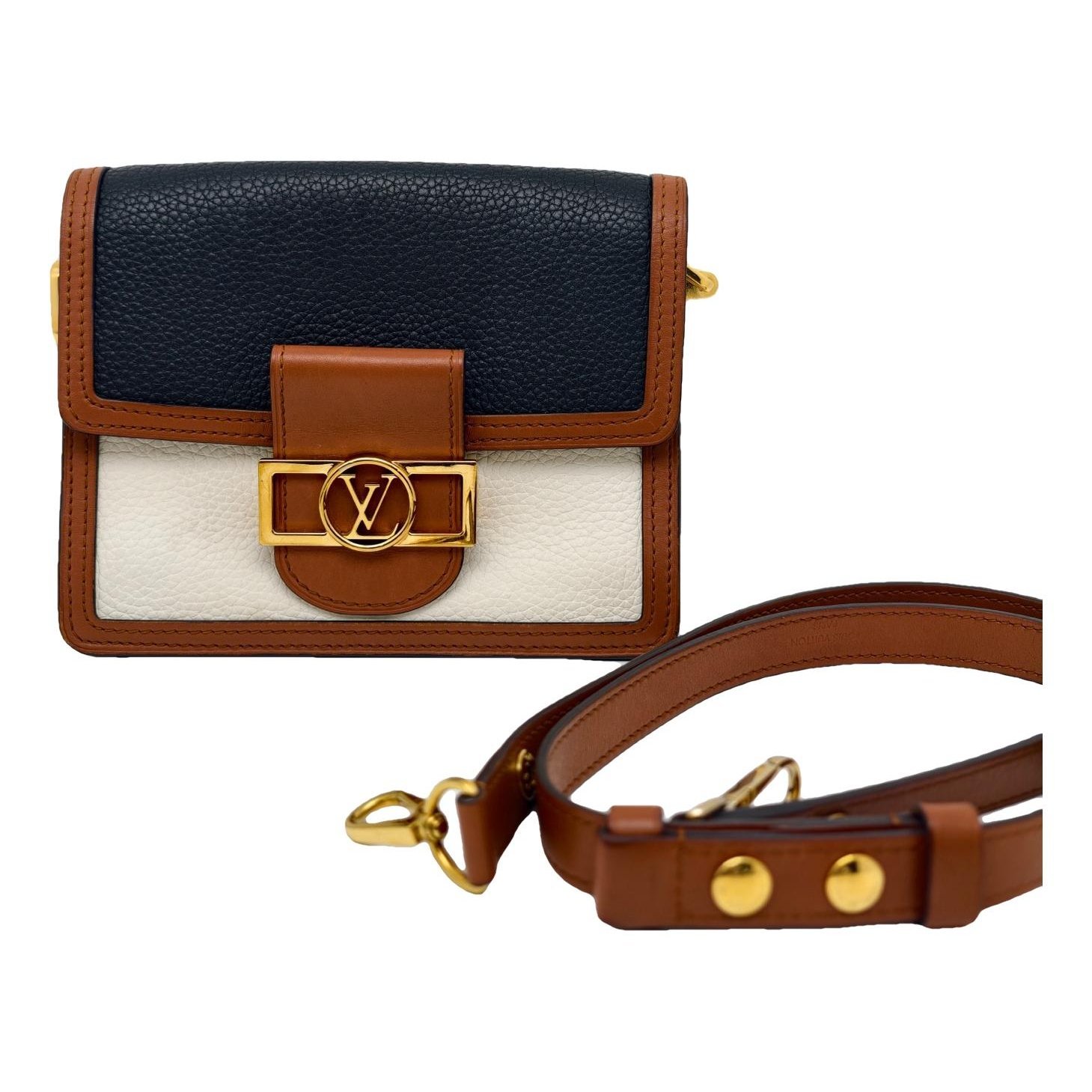 Dauphine Mini leather handbag