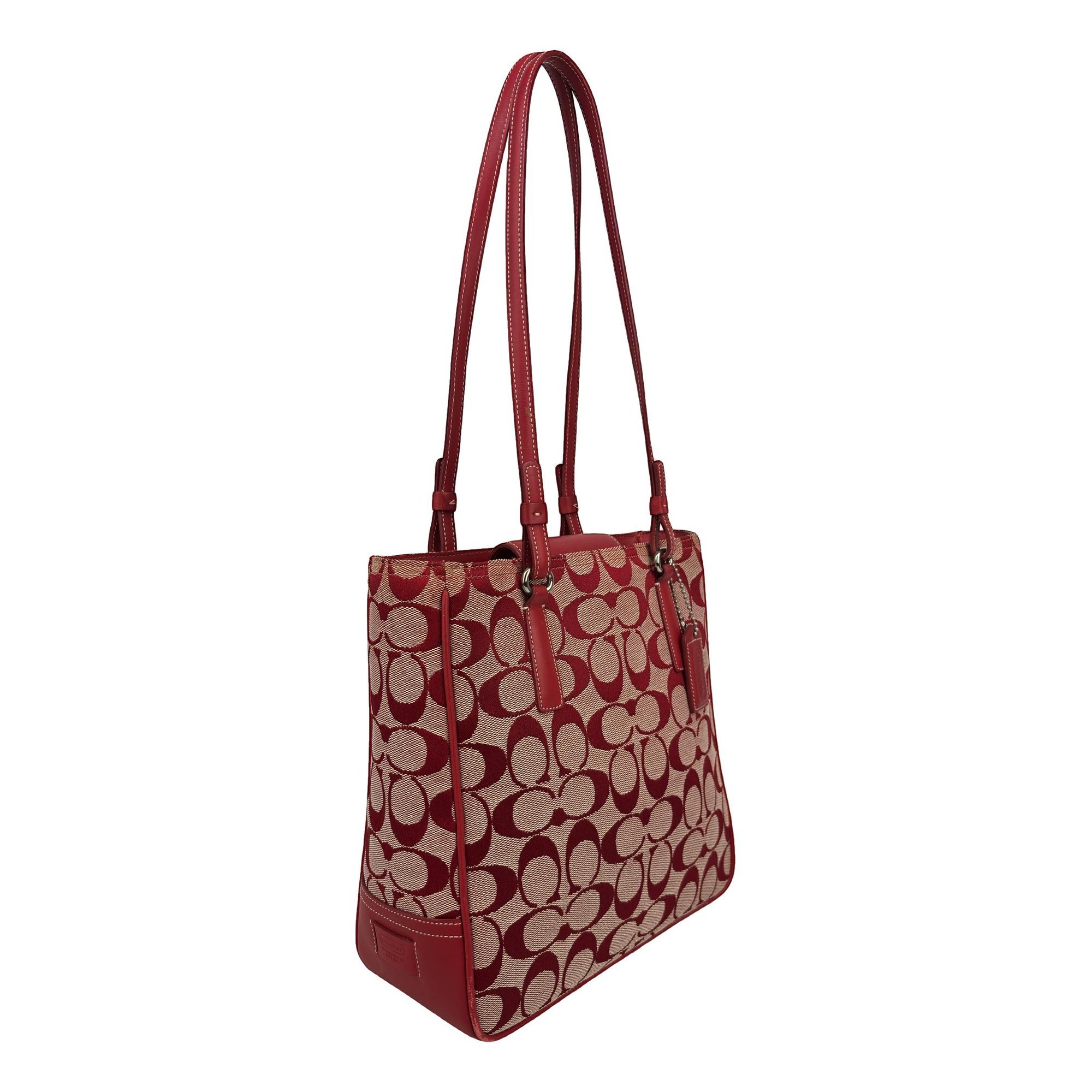 Signature Sufflette cloth handbag