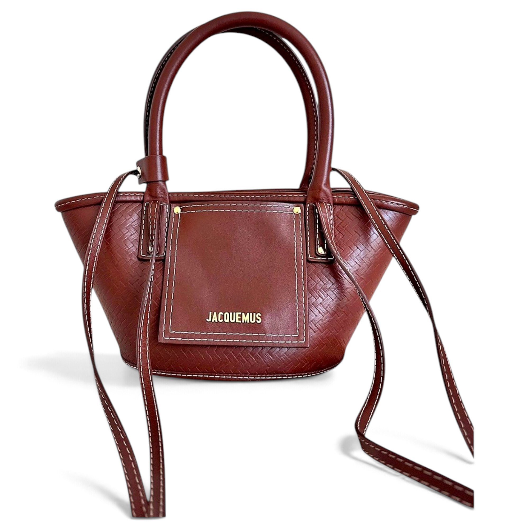 Leather handbag