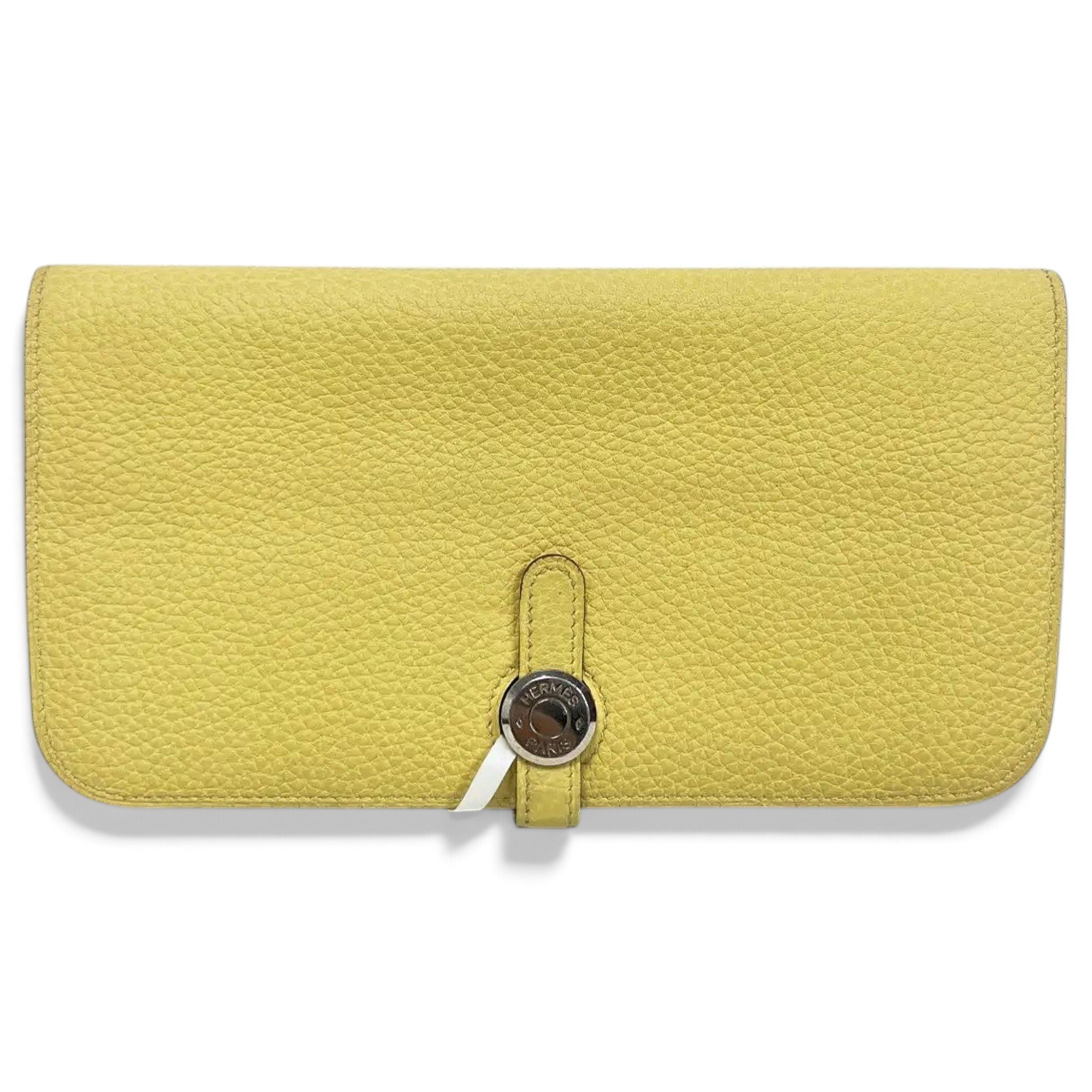 Dogon leather clutch bag