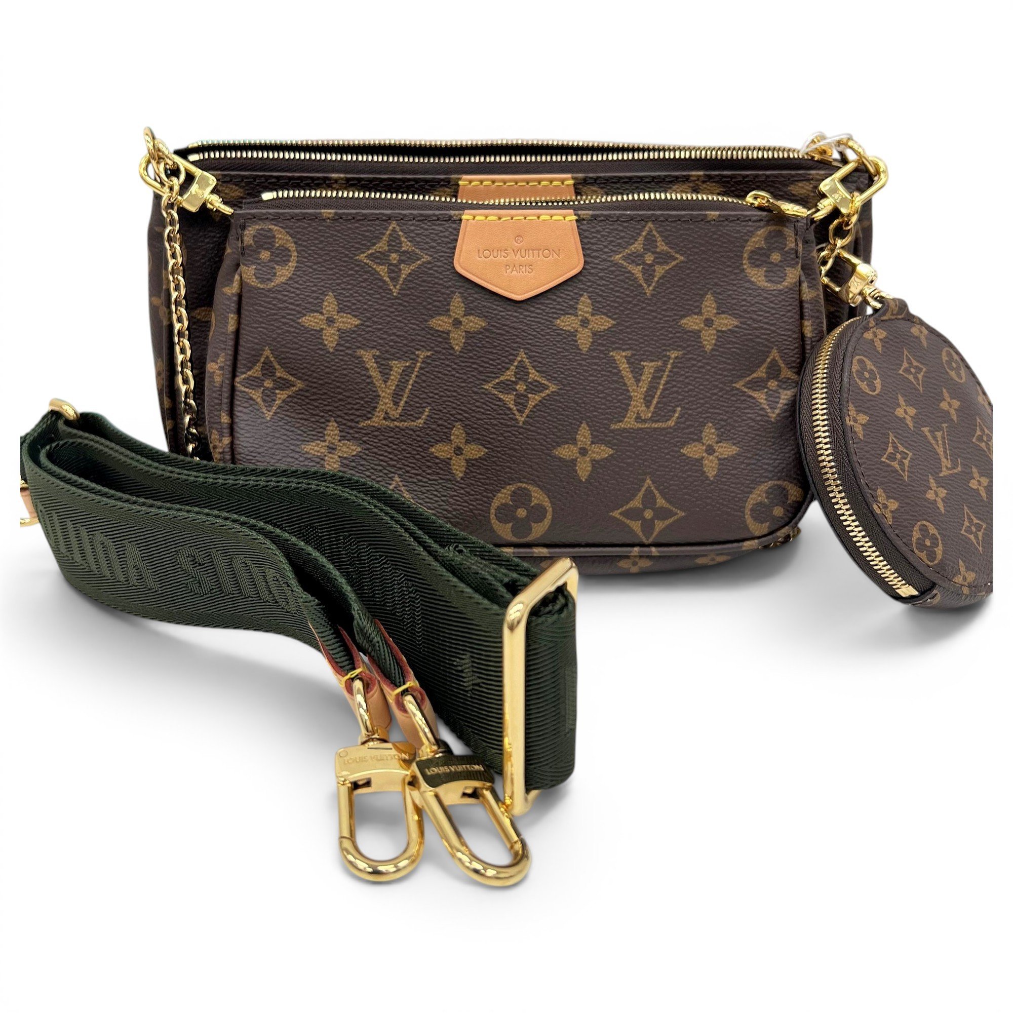 Multi Pochette Accessoires leather crossbody bag