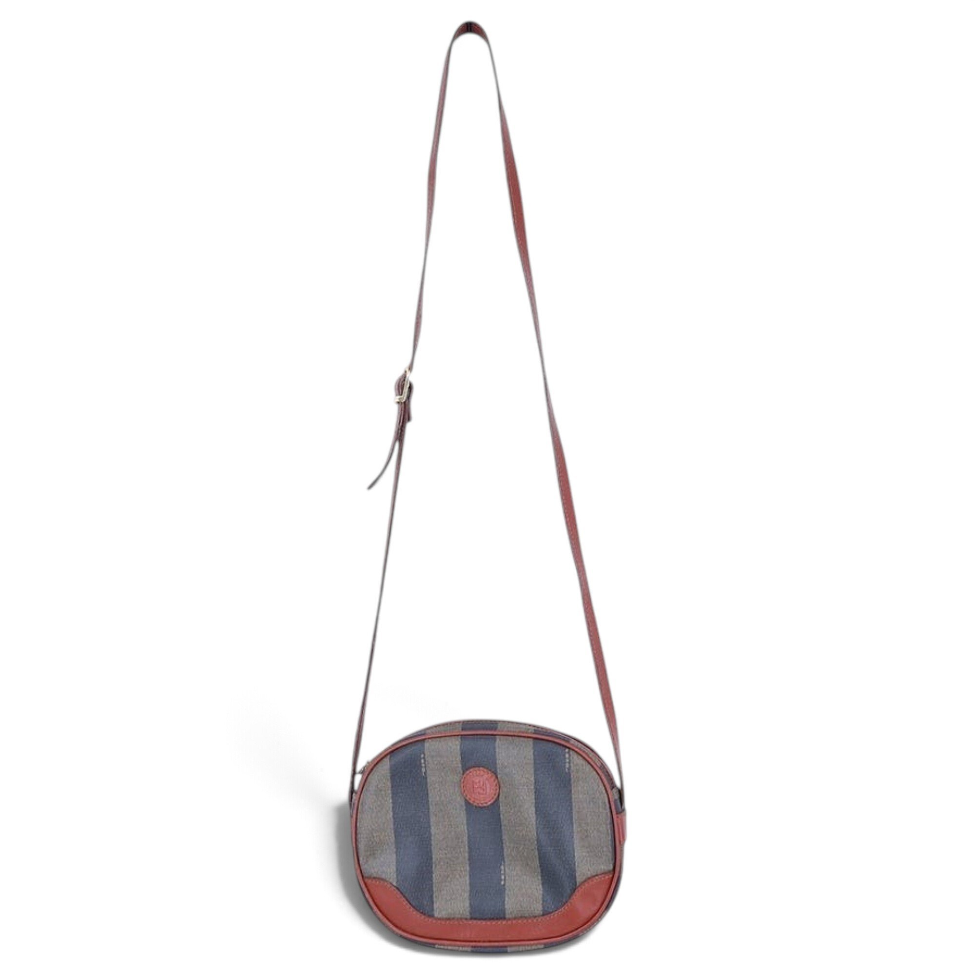 Fendi Camera case leather crossbody bag