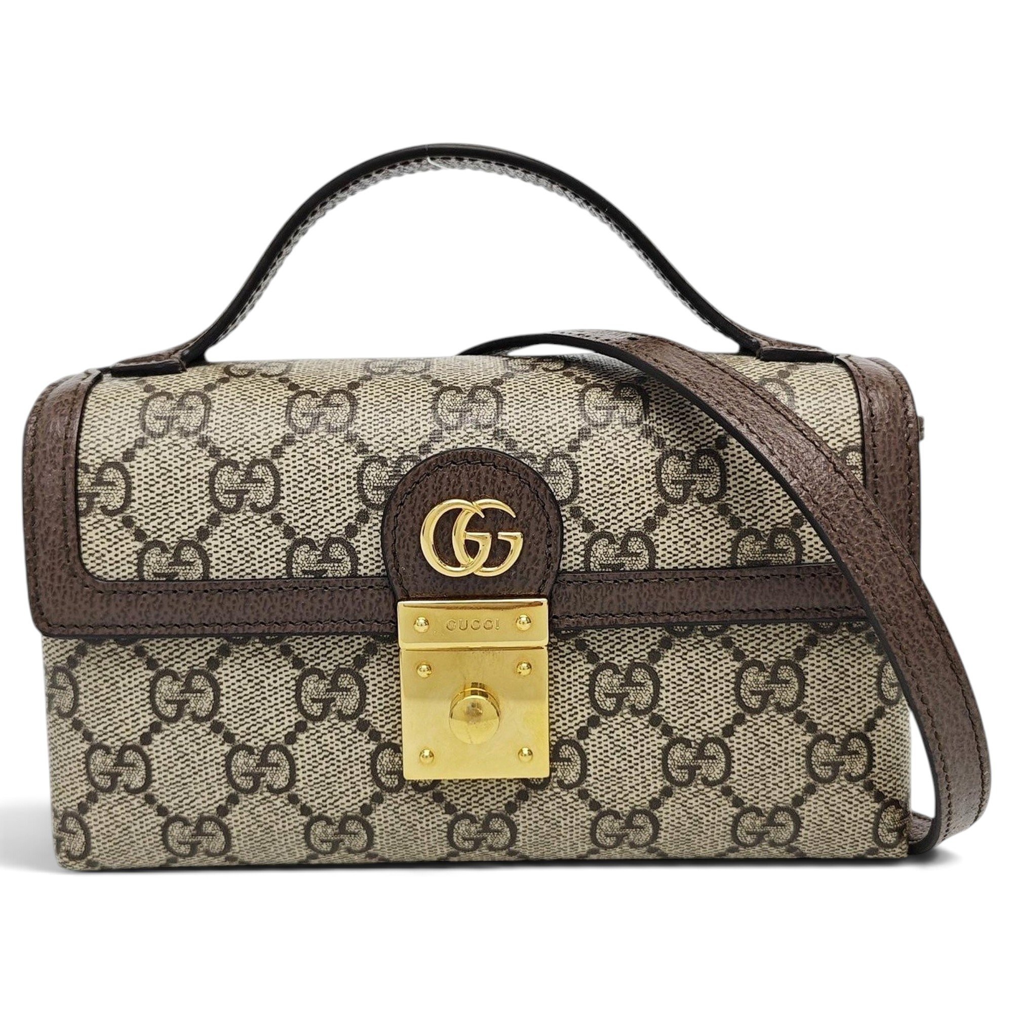Ophidia leather handbag