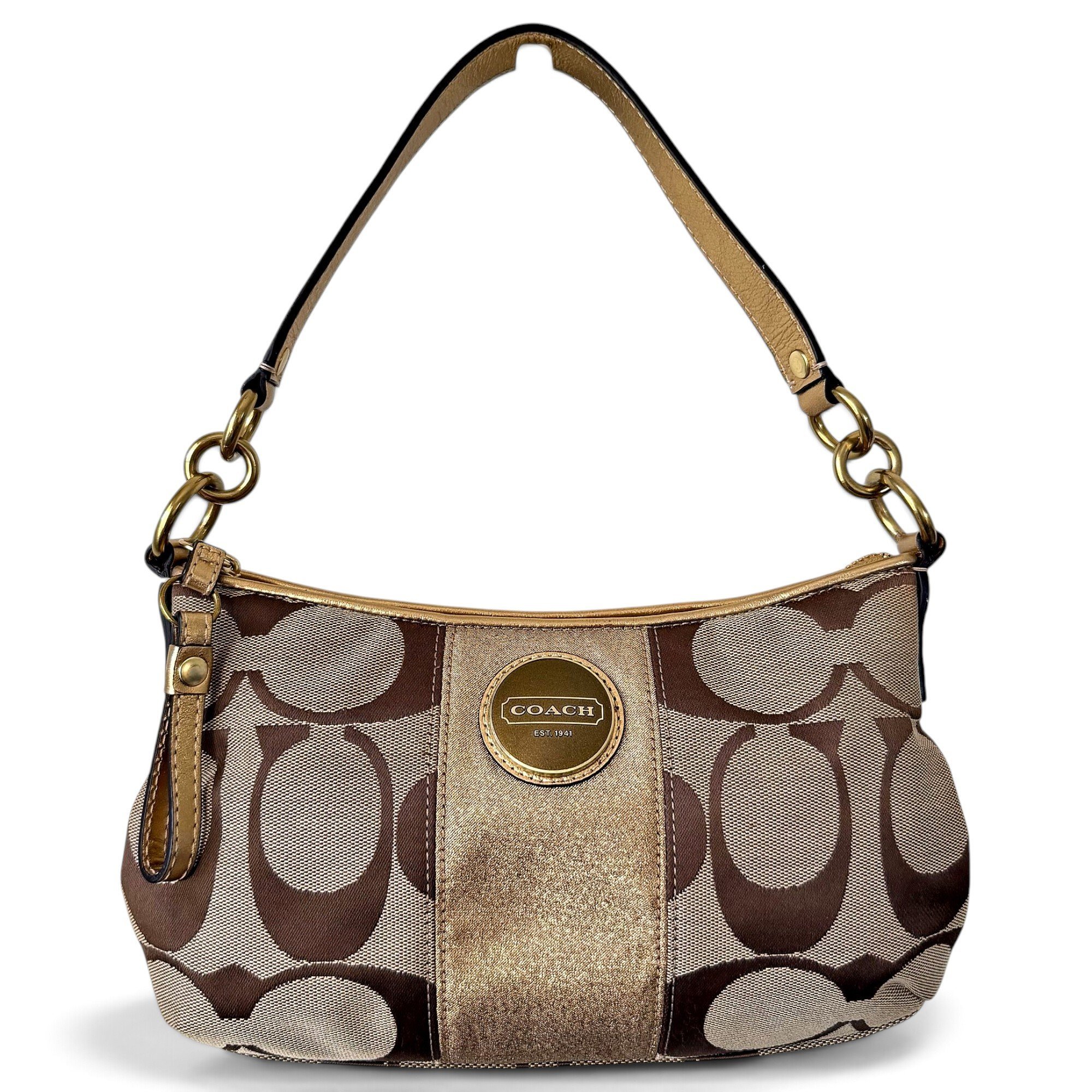 Signature Sufflette cloth handbag