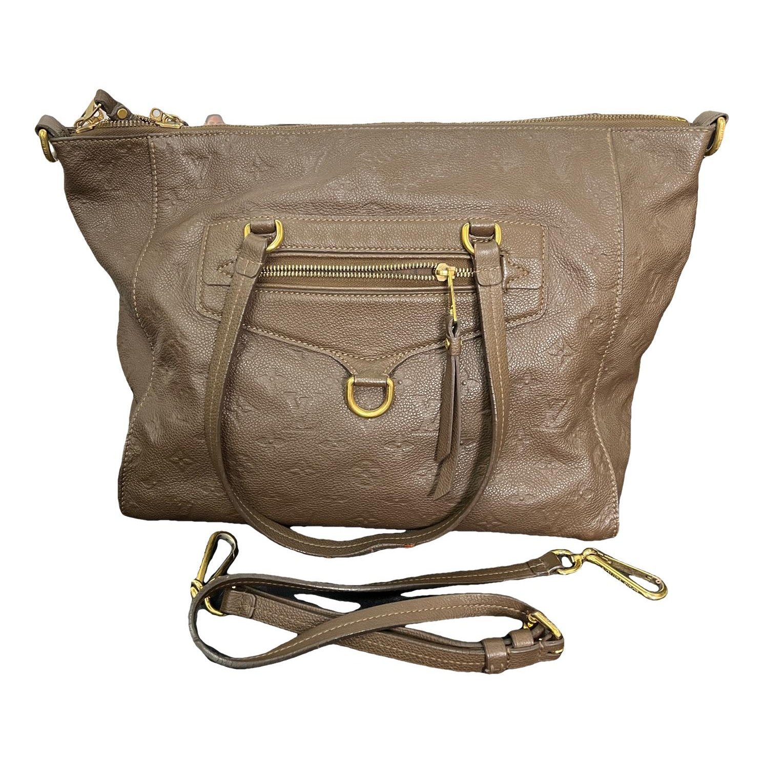 Leather handbag