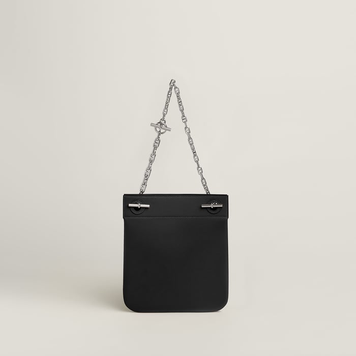 Noir Poche Cliquetis Bag