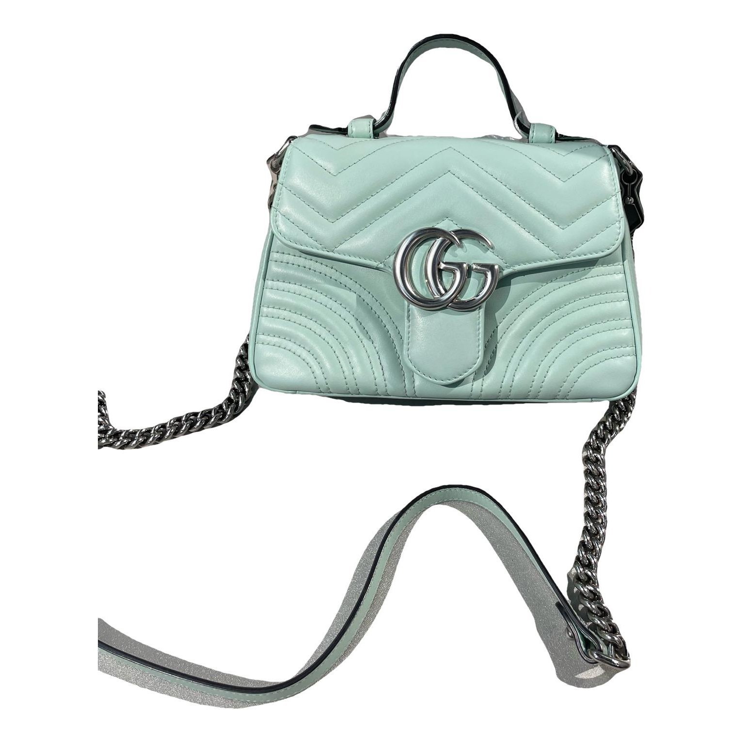 GG Marmont Flap leather handbag