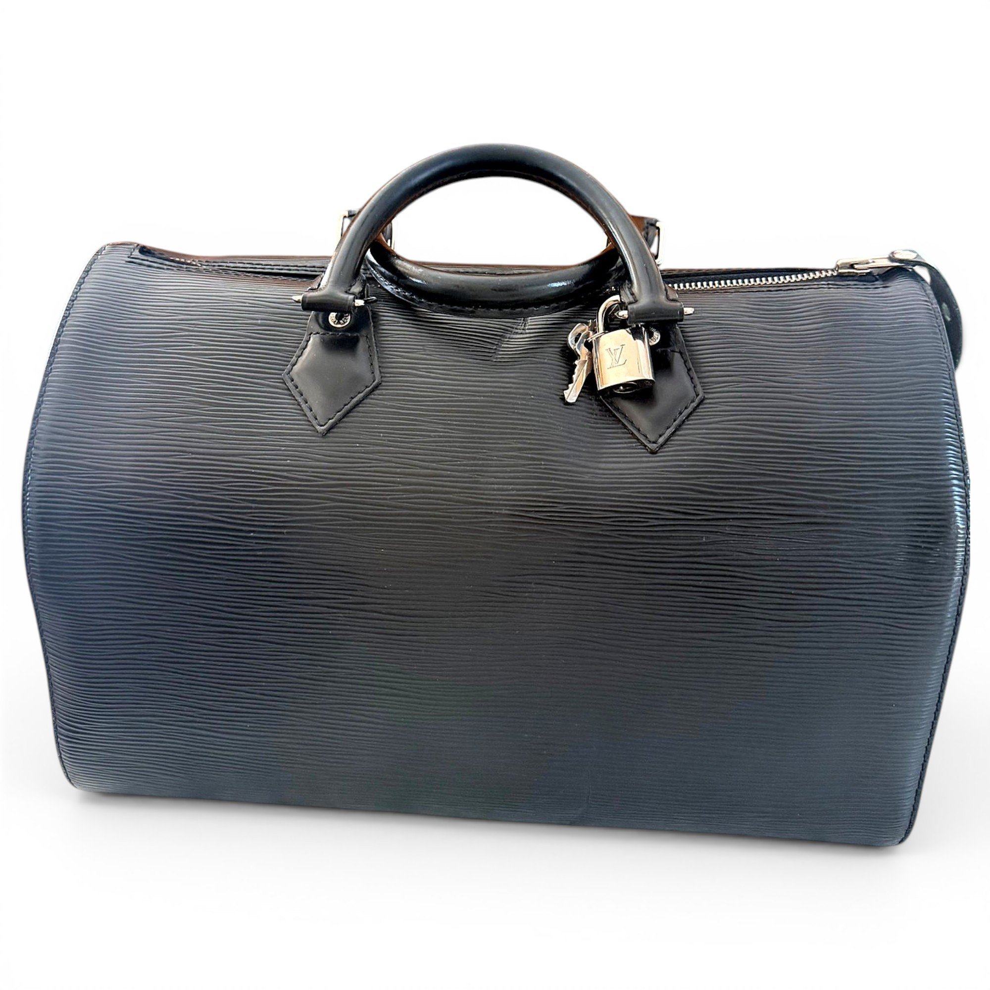Speedy leather handbag