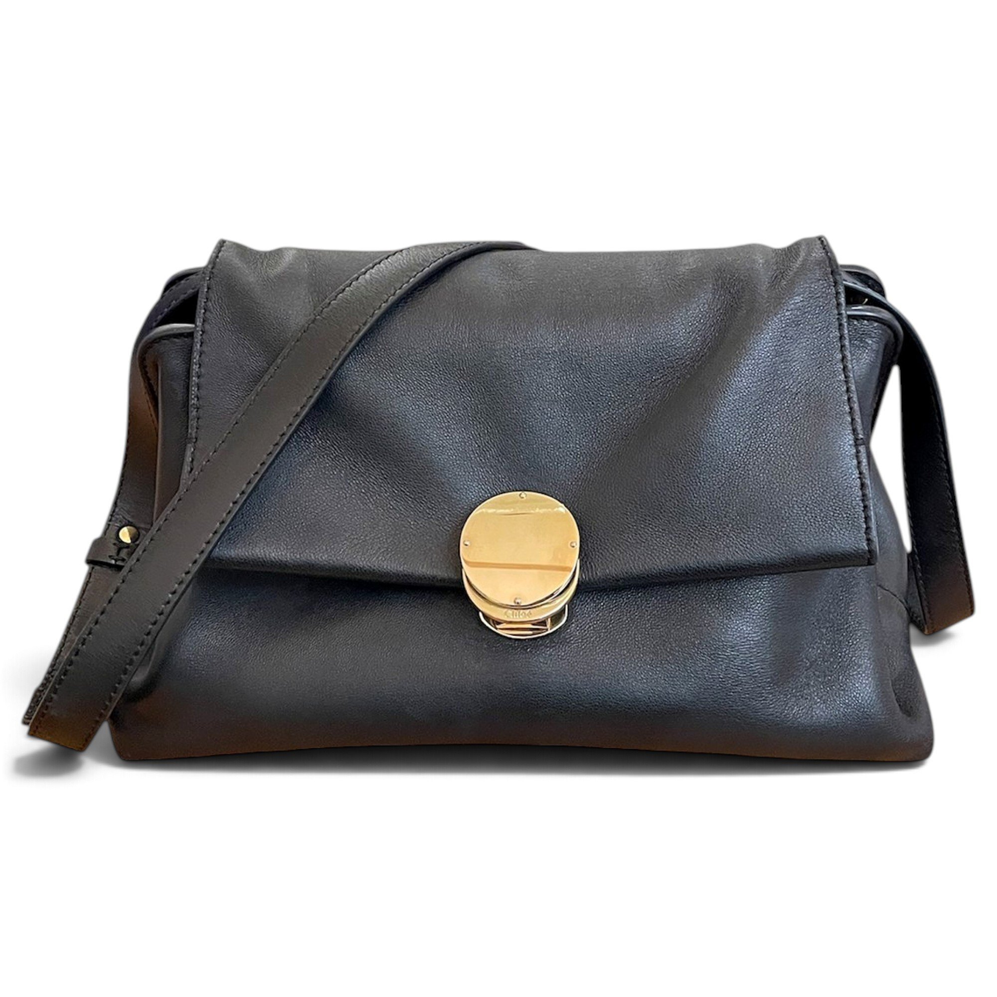 Penelope leather crossbody bag