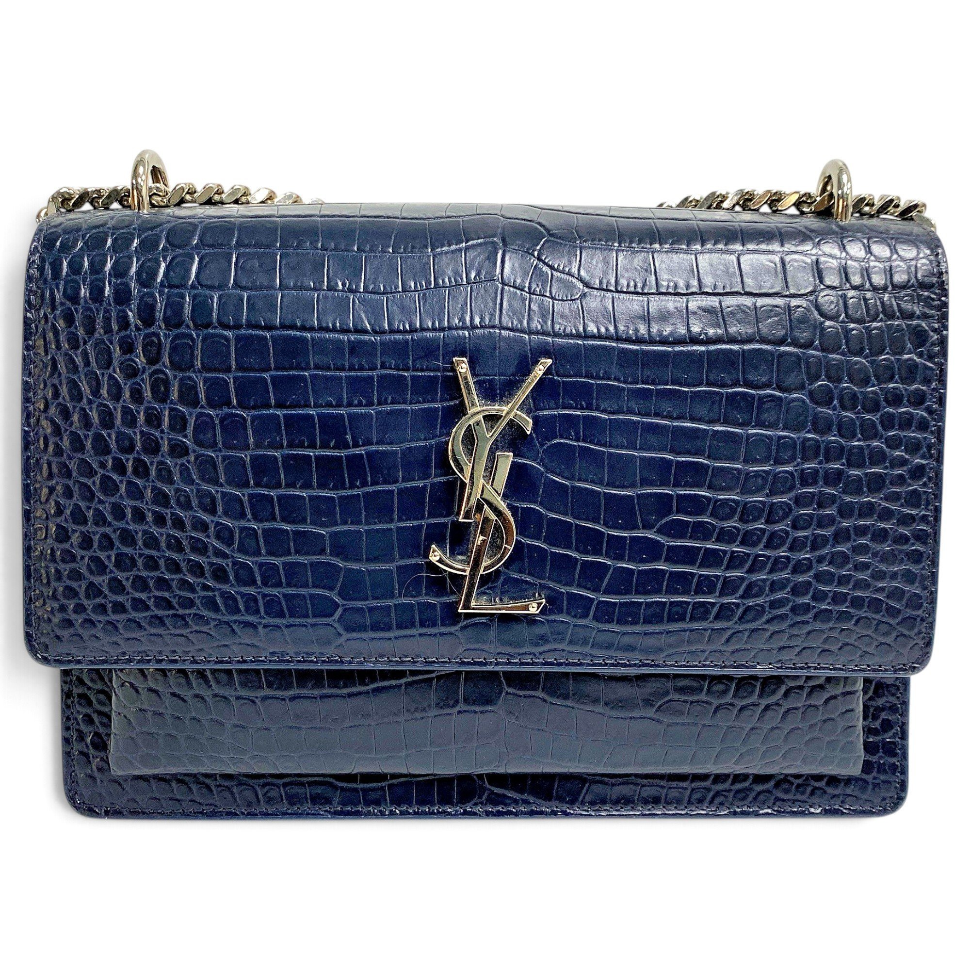 Sunset leather handbag