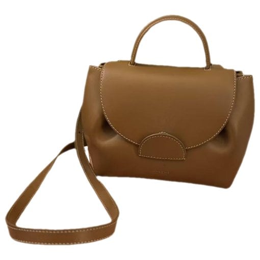 Polene Numéro un nano leather crossbody bag