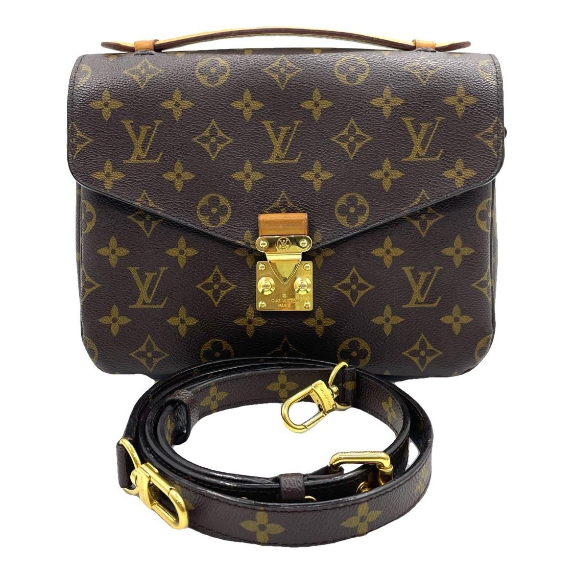Metis leather handbag