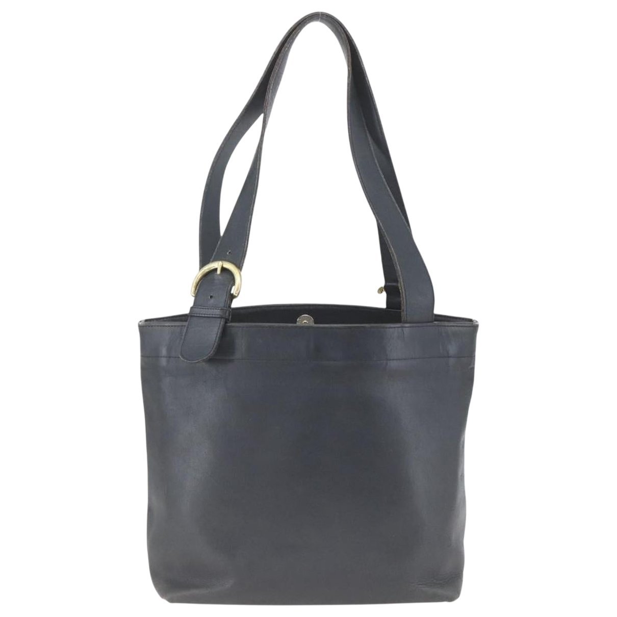Leather tote