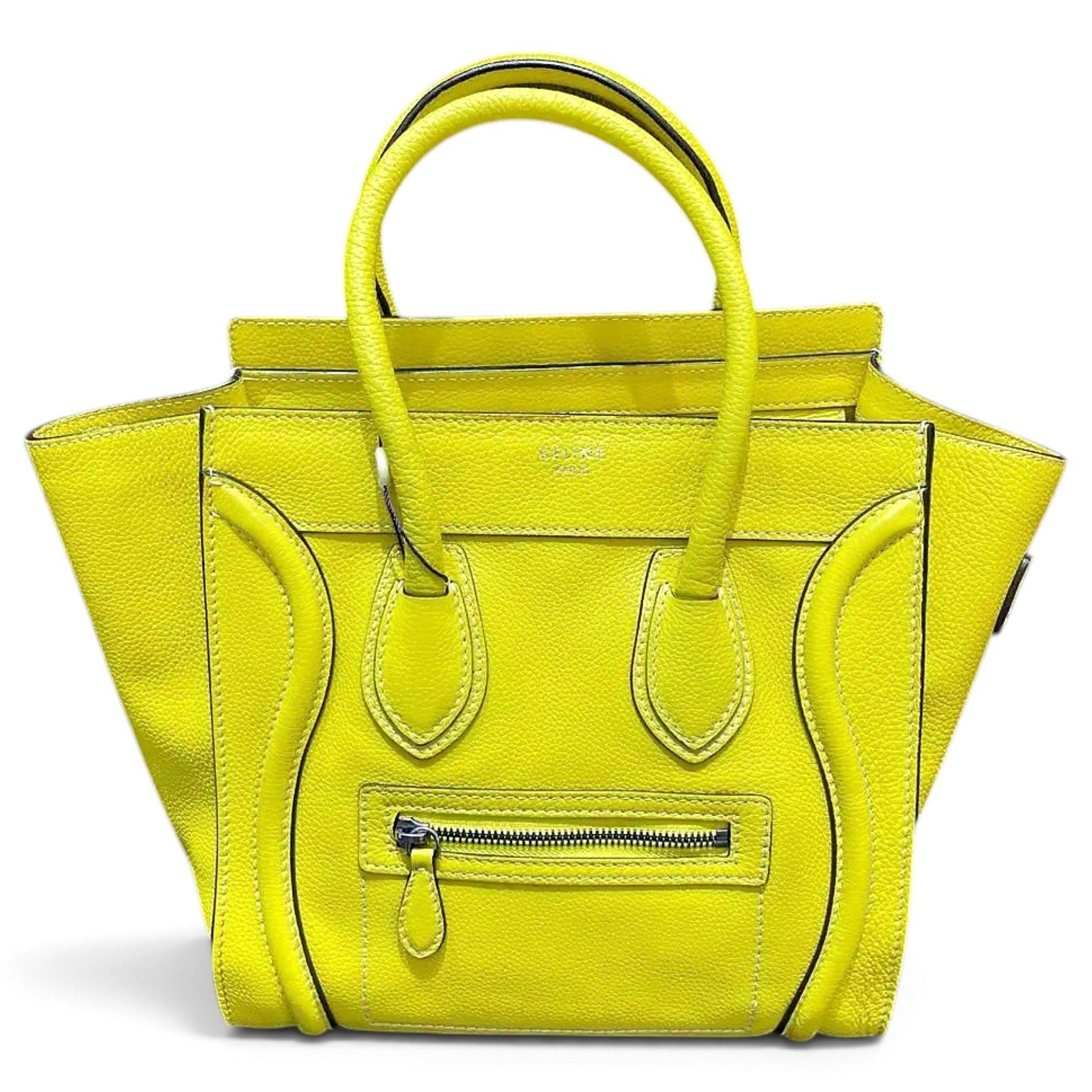 Luggage leather handbag