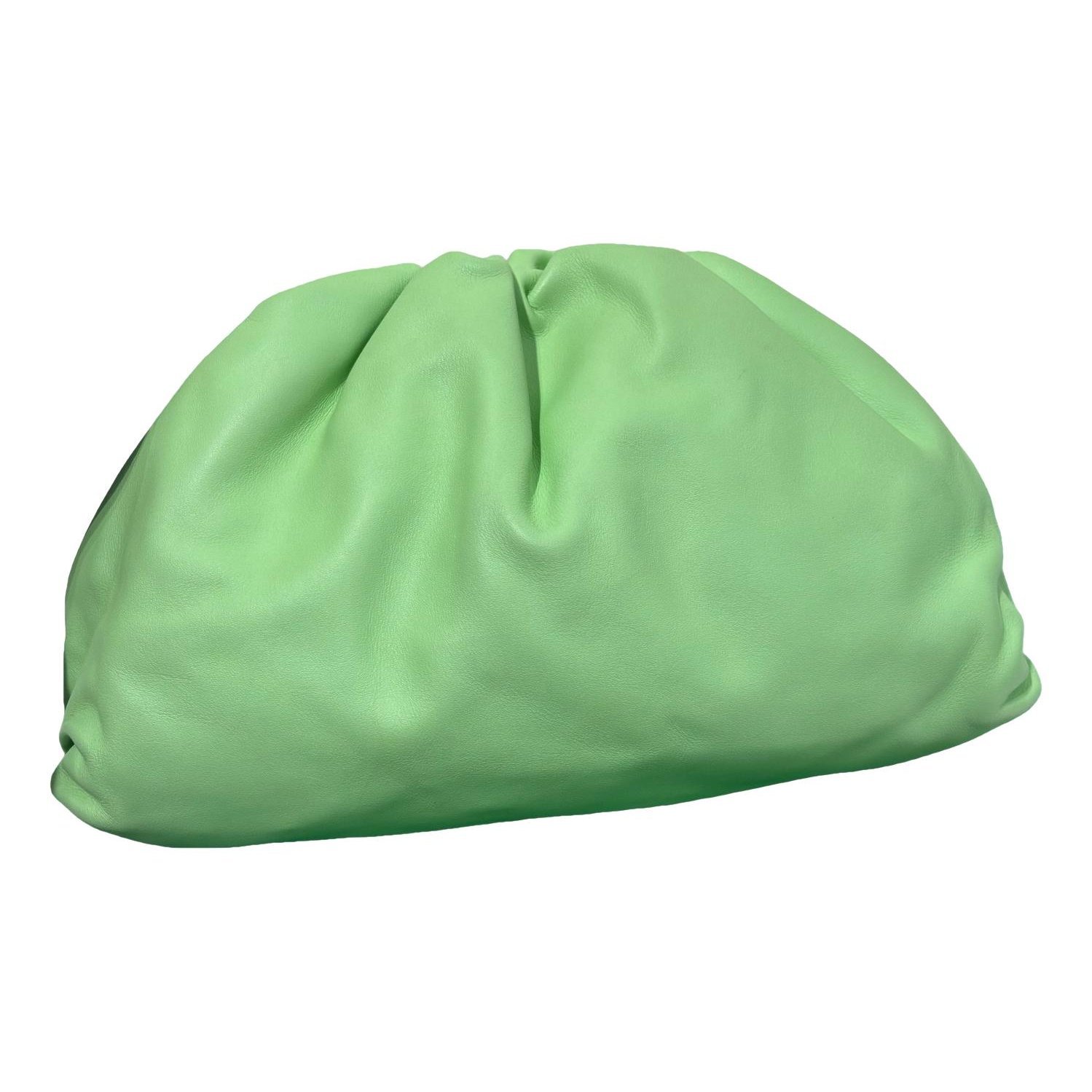 Pouch leather handbag