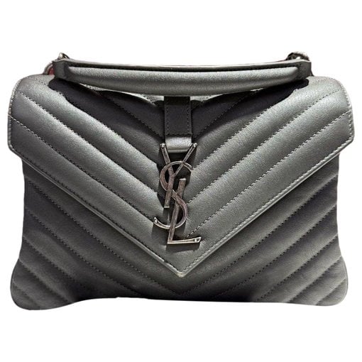 Collége monogramme leather handbag