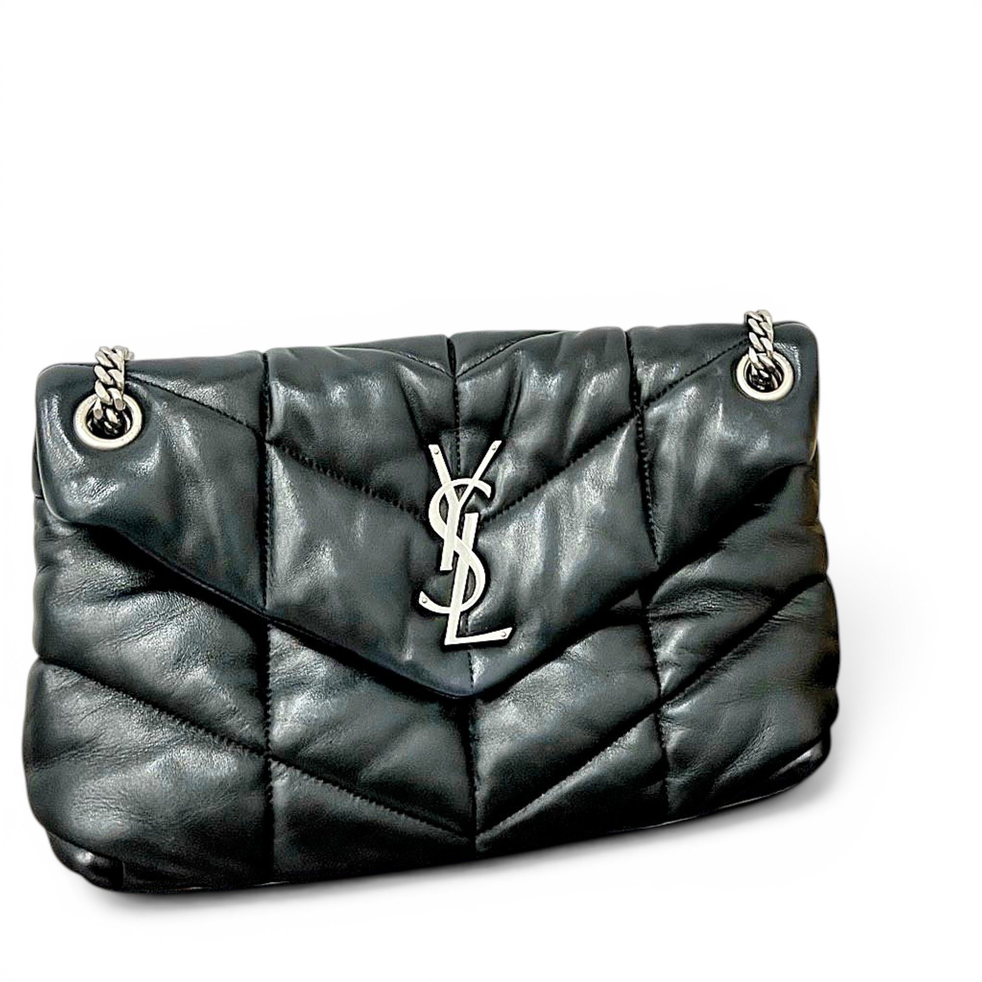 Loulou Puffer leather handbag