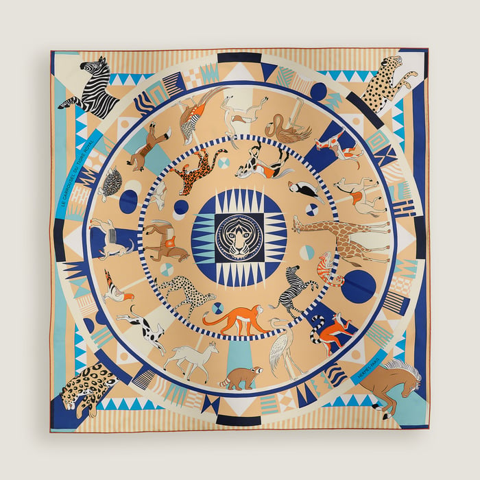 Le Carrousel Du Tigre Royal Scarf 90