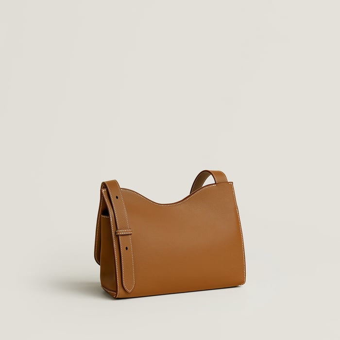 Gold Besace Attelee Bag