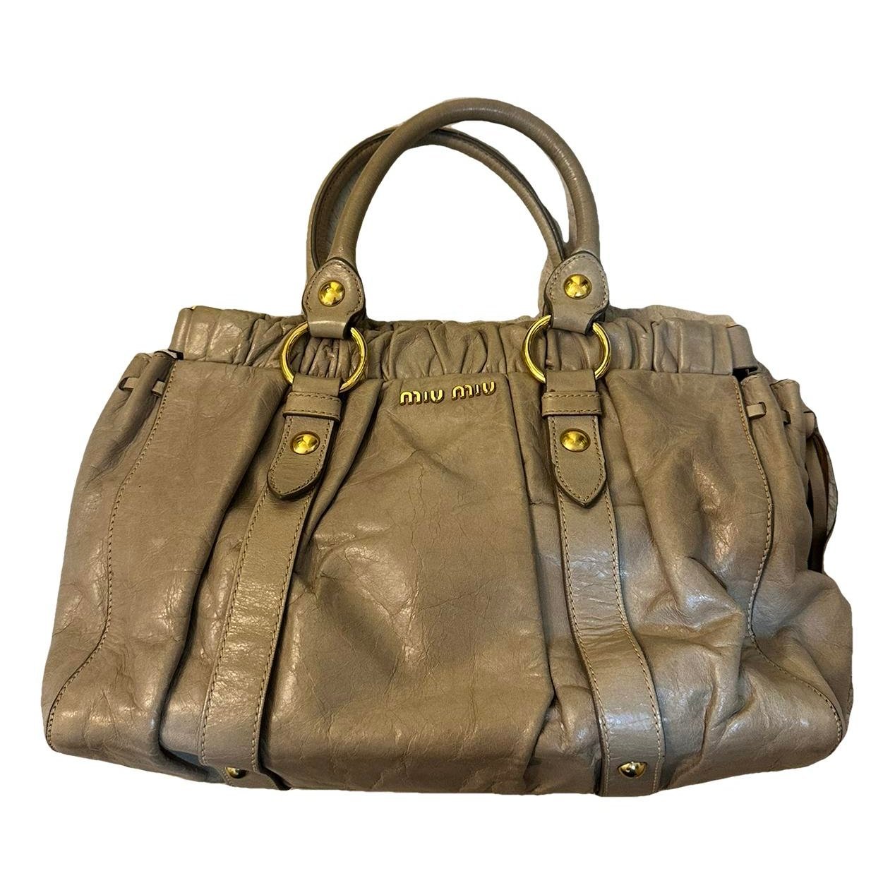 Vitello leather handbag