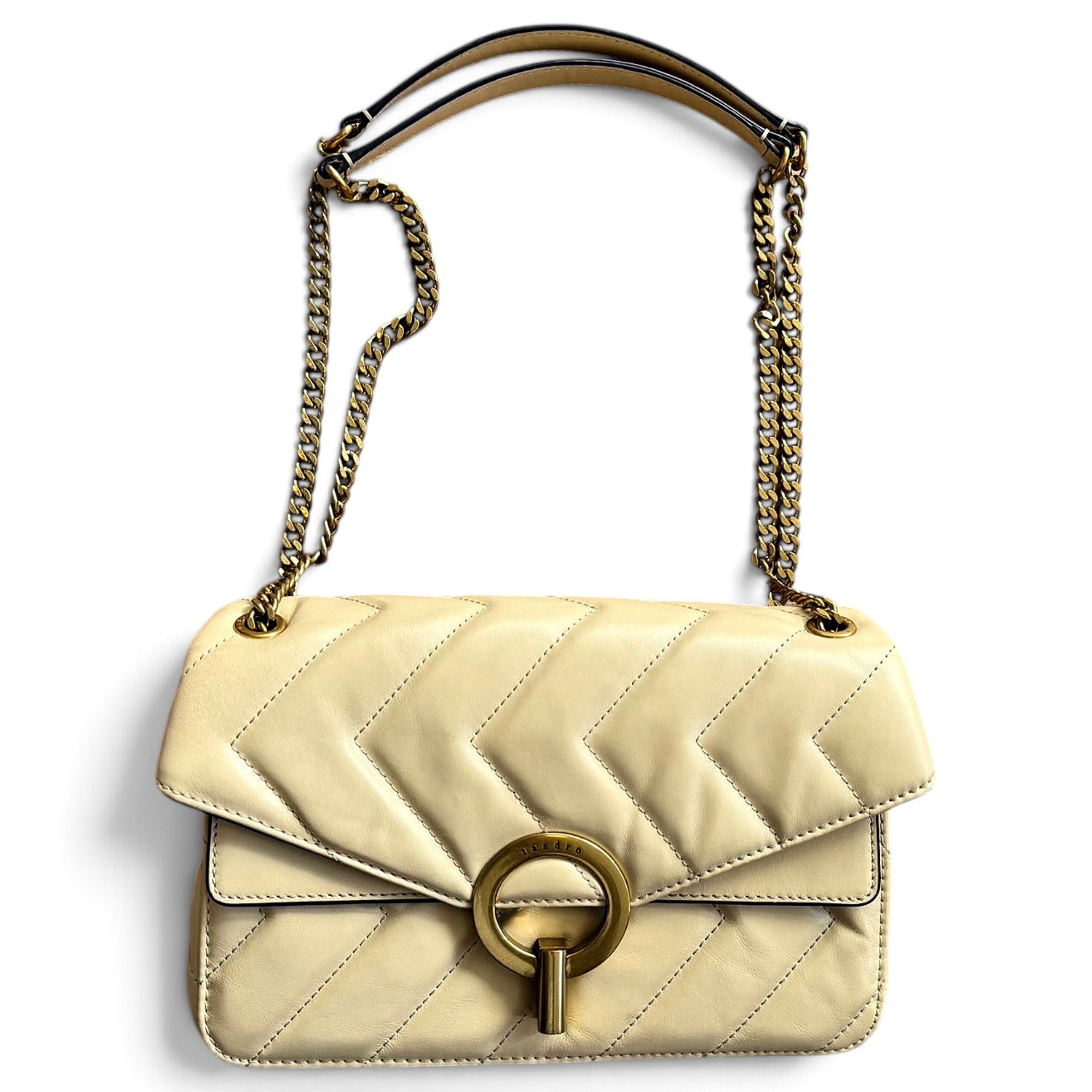 Yza leather handbag