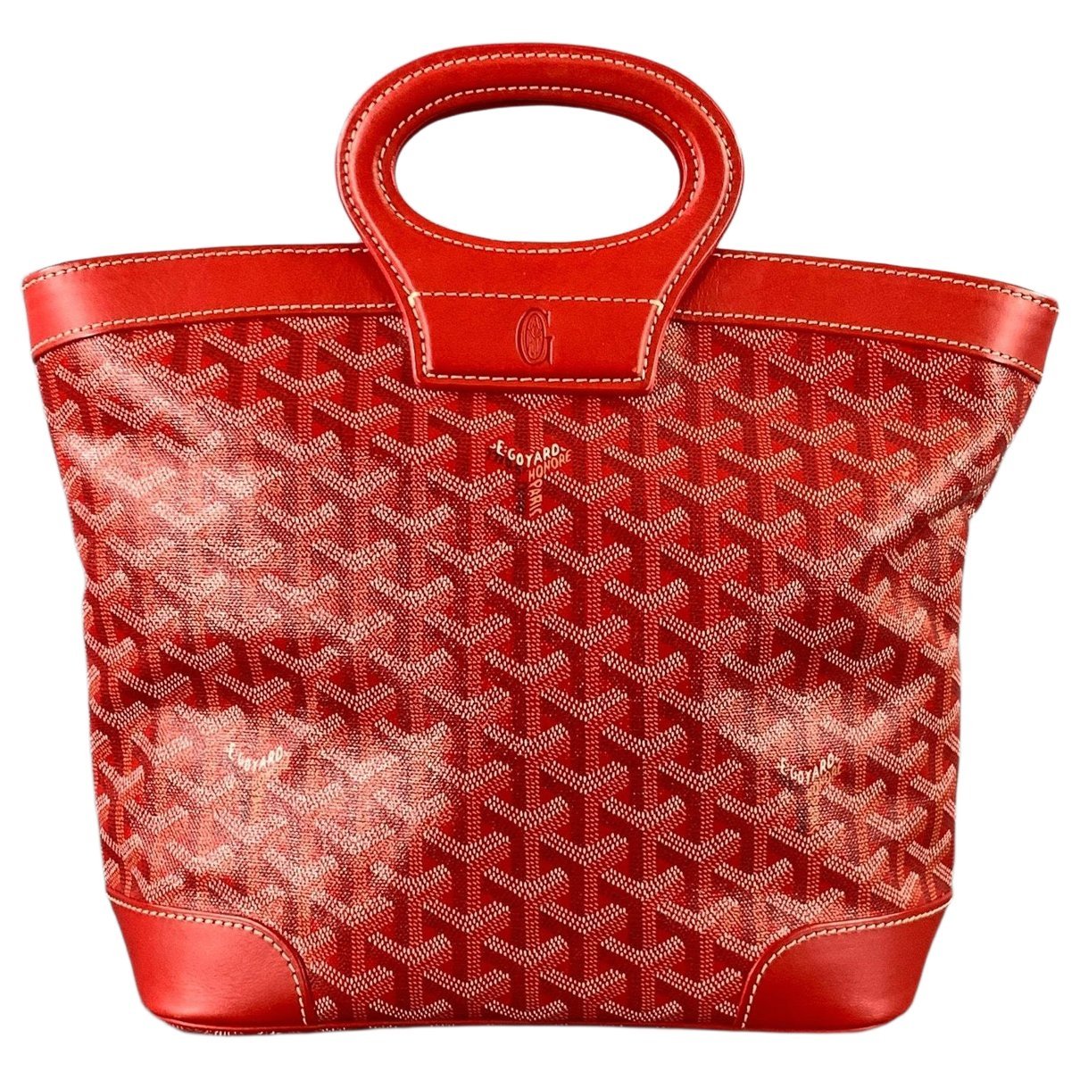 Goyard Béluga leather tote