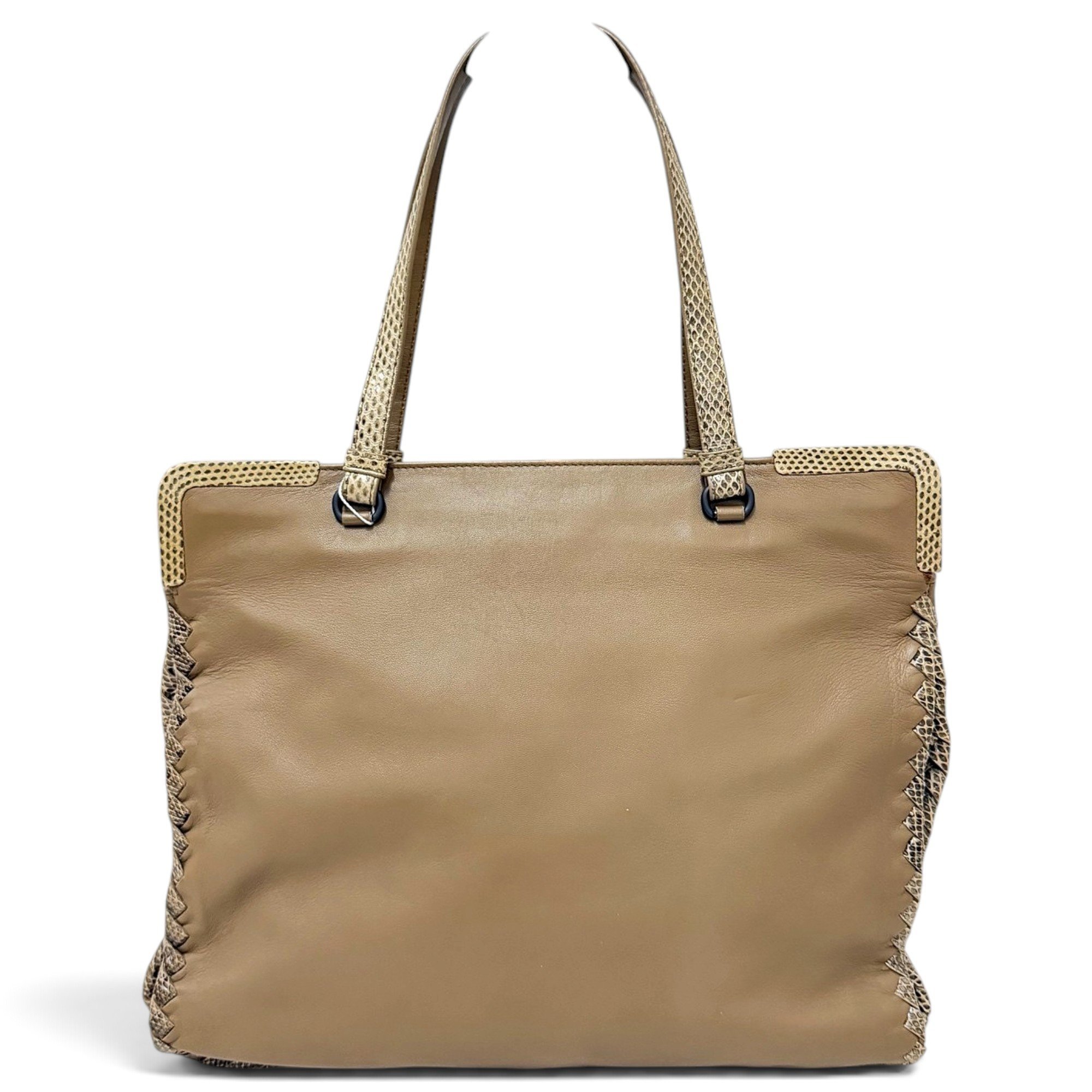 Roma leather tote