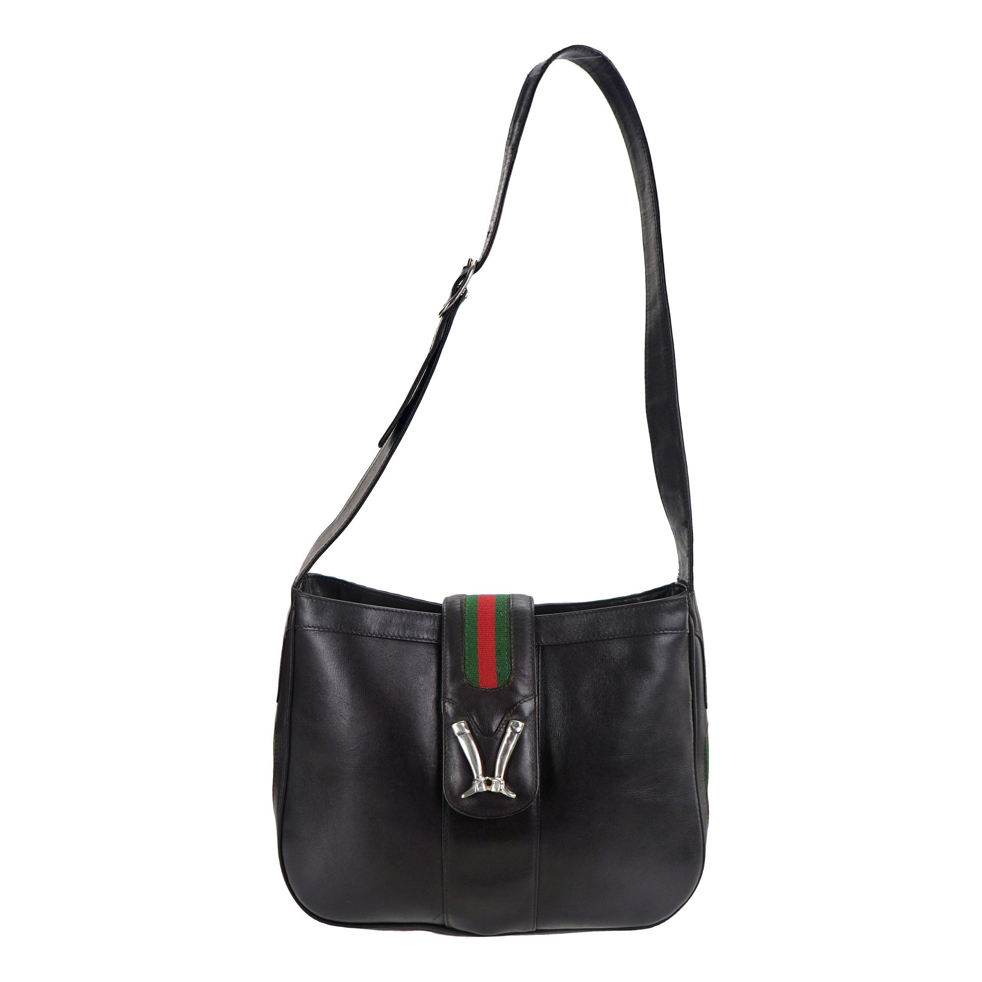 Ophidia leather crossbody bag