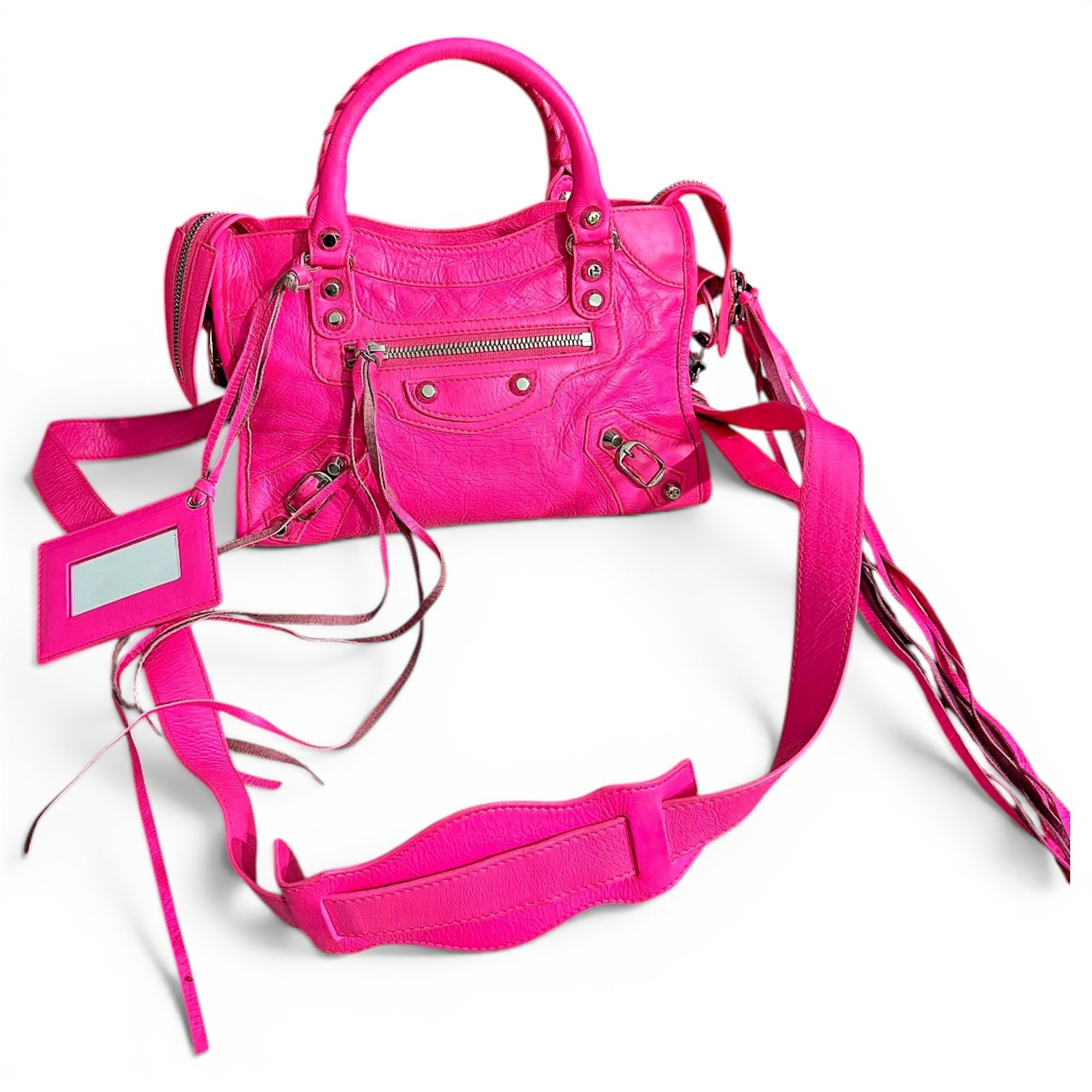 Balenciaga City leather handbag