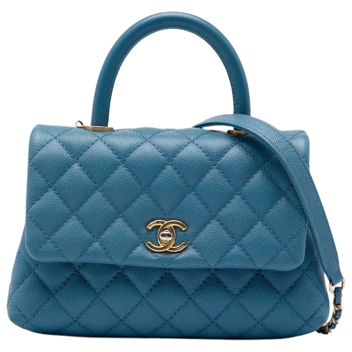 Coco Handle leather handbag