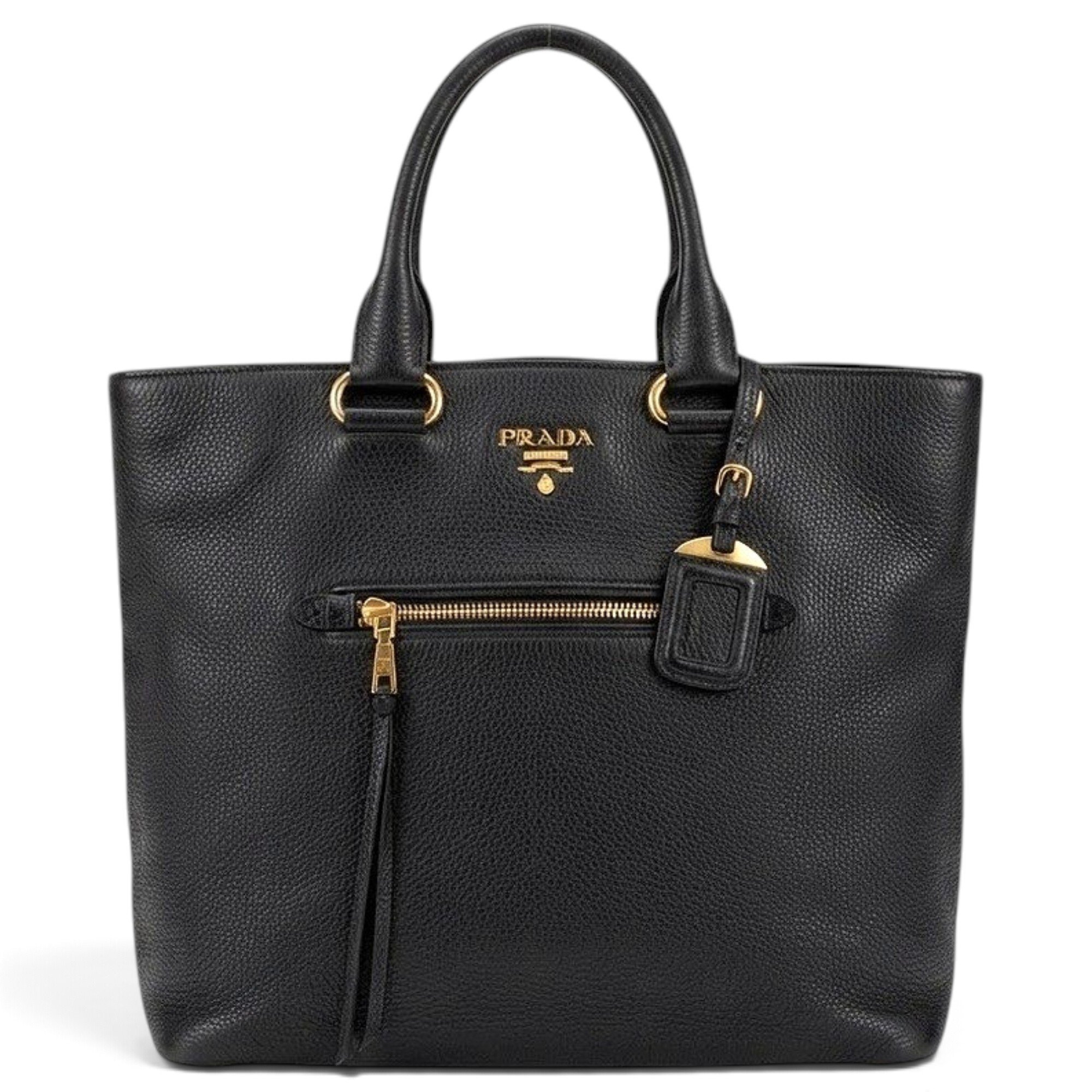 Leather tote